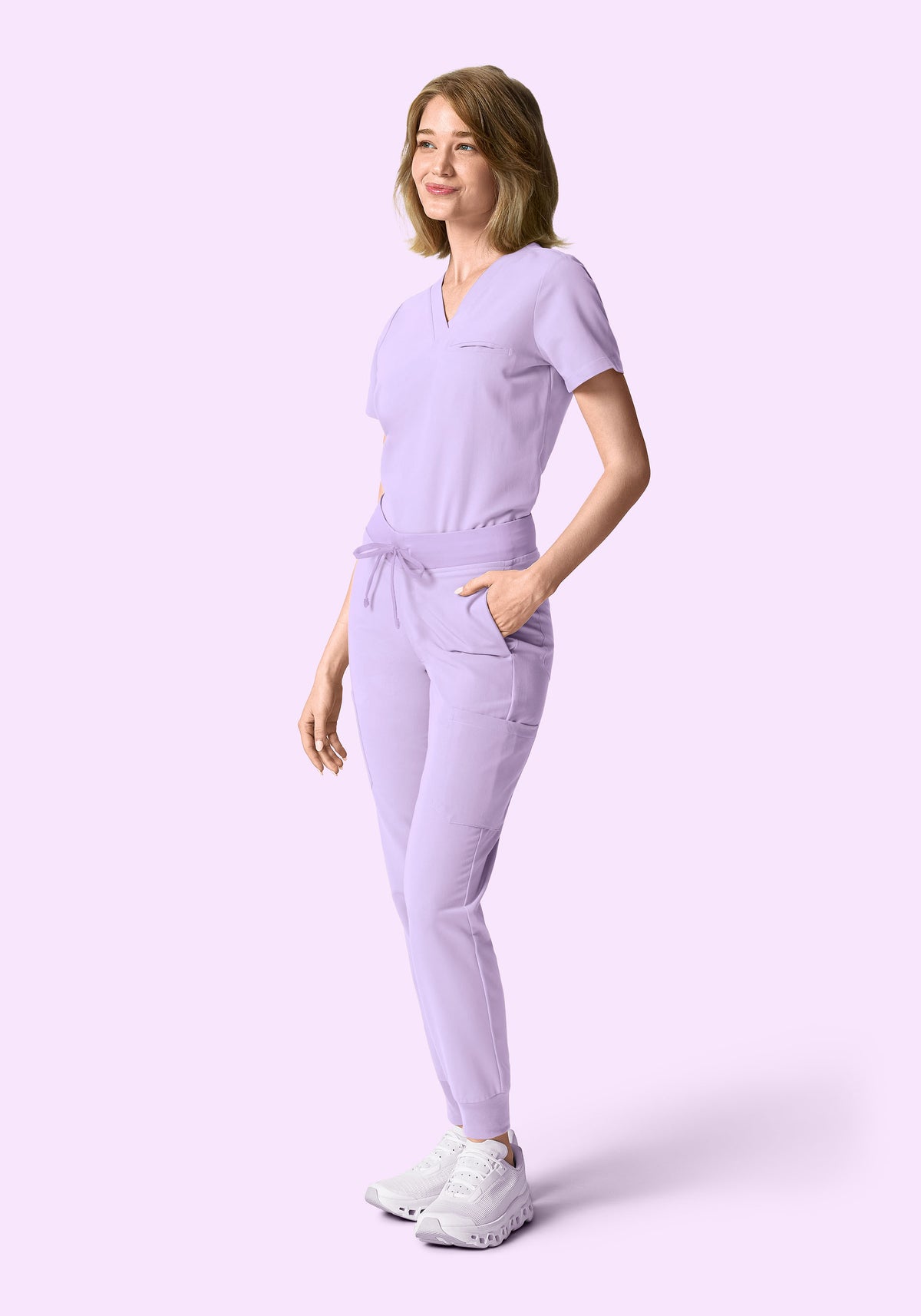 9 Pocket Joggers Cool Lavender