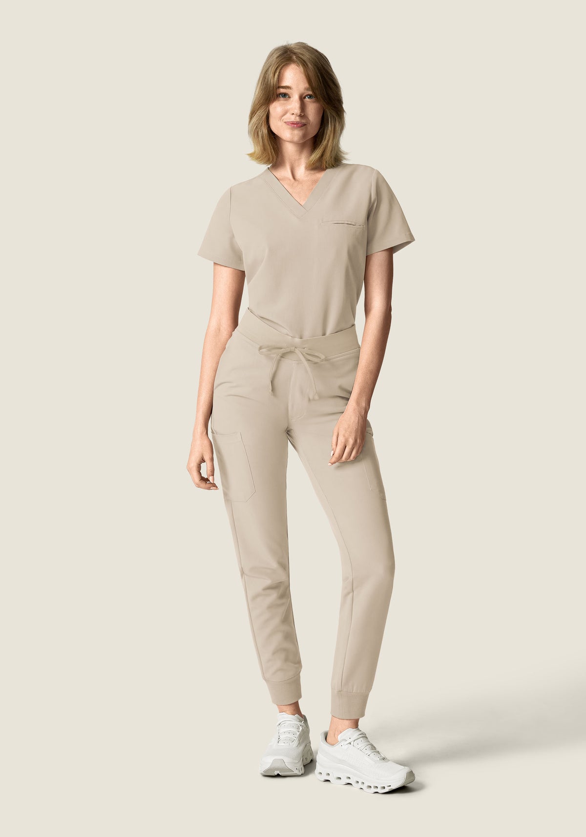 9 Pocket Joggers Khaki
