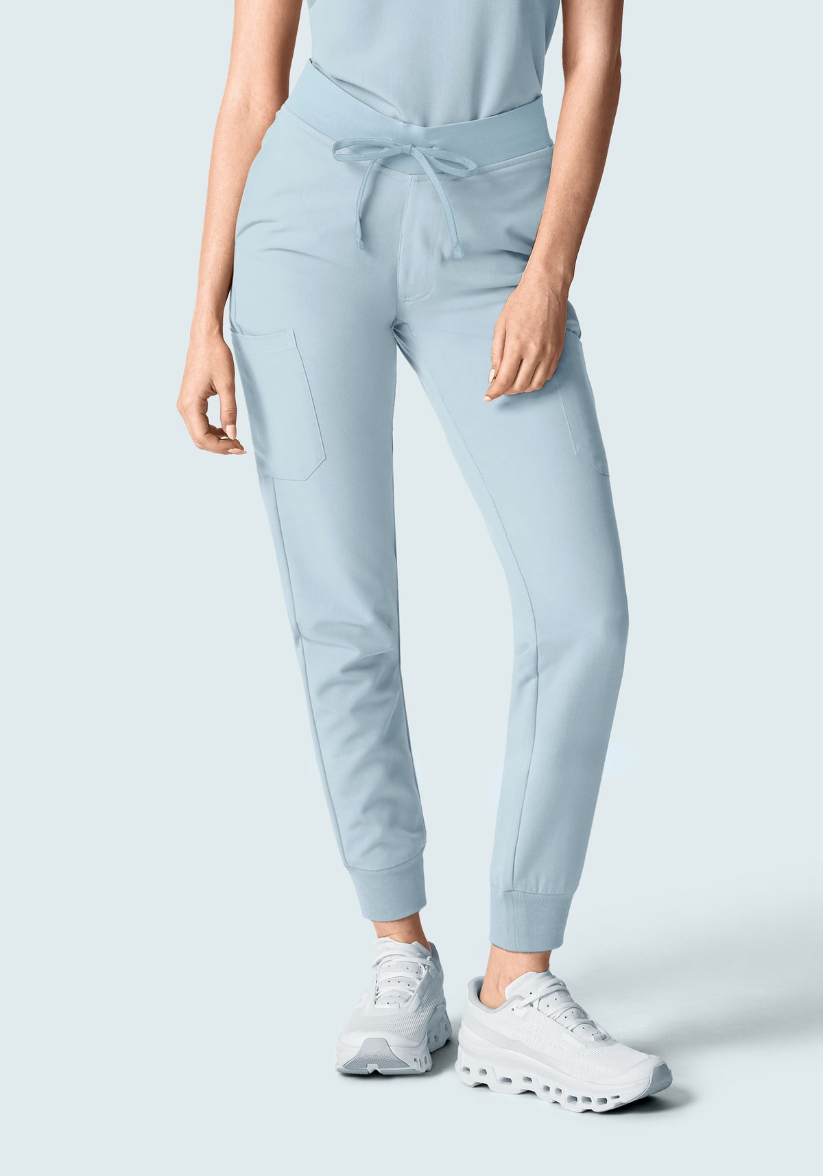 9 Pocket Joggers Powder Blue