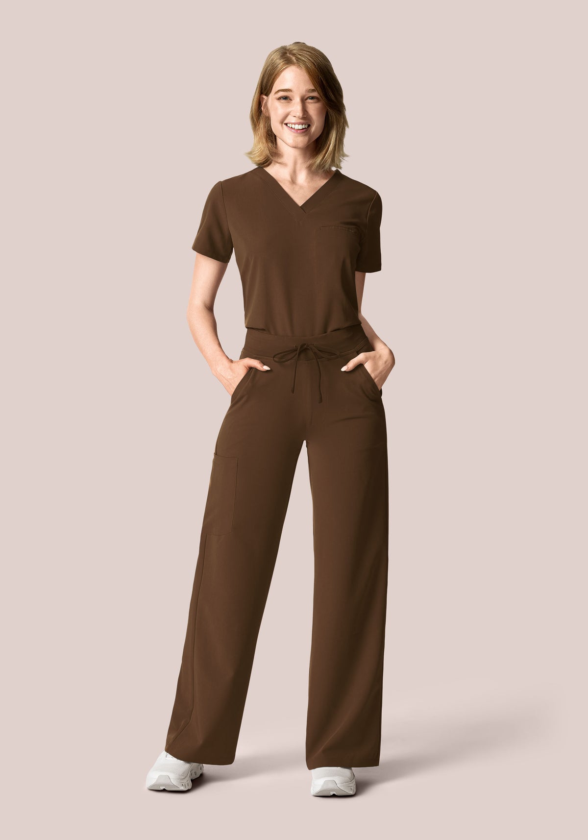 One Pocket Top Chocolate Brown