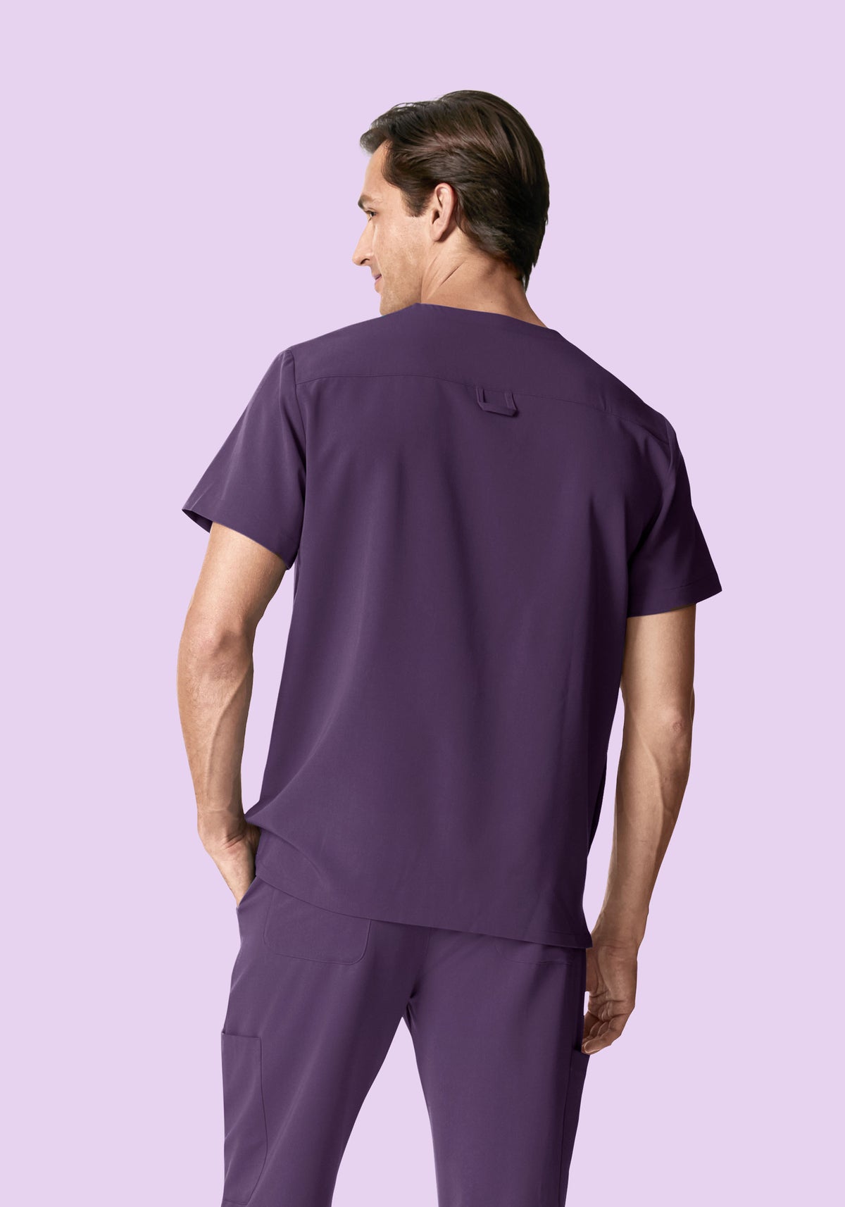 Three Pocket Top Dewberry
