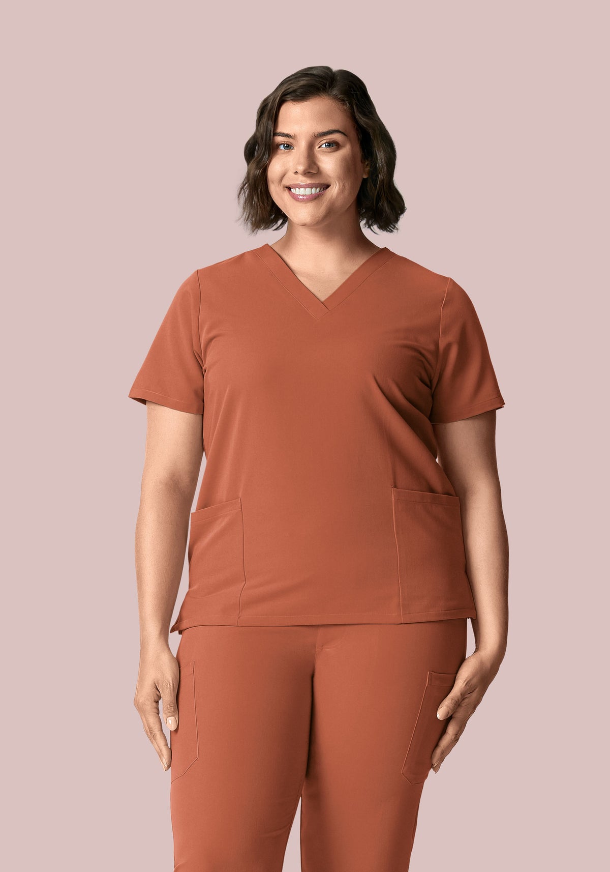 6 Pocket Top Chestnut