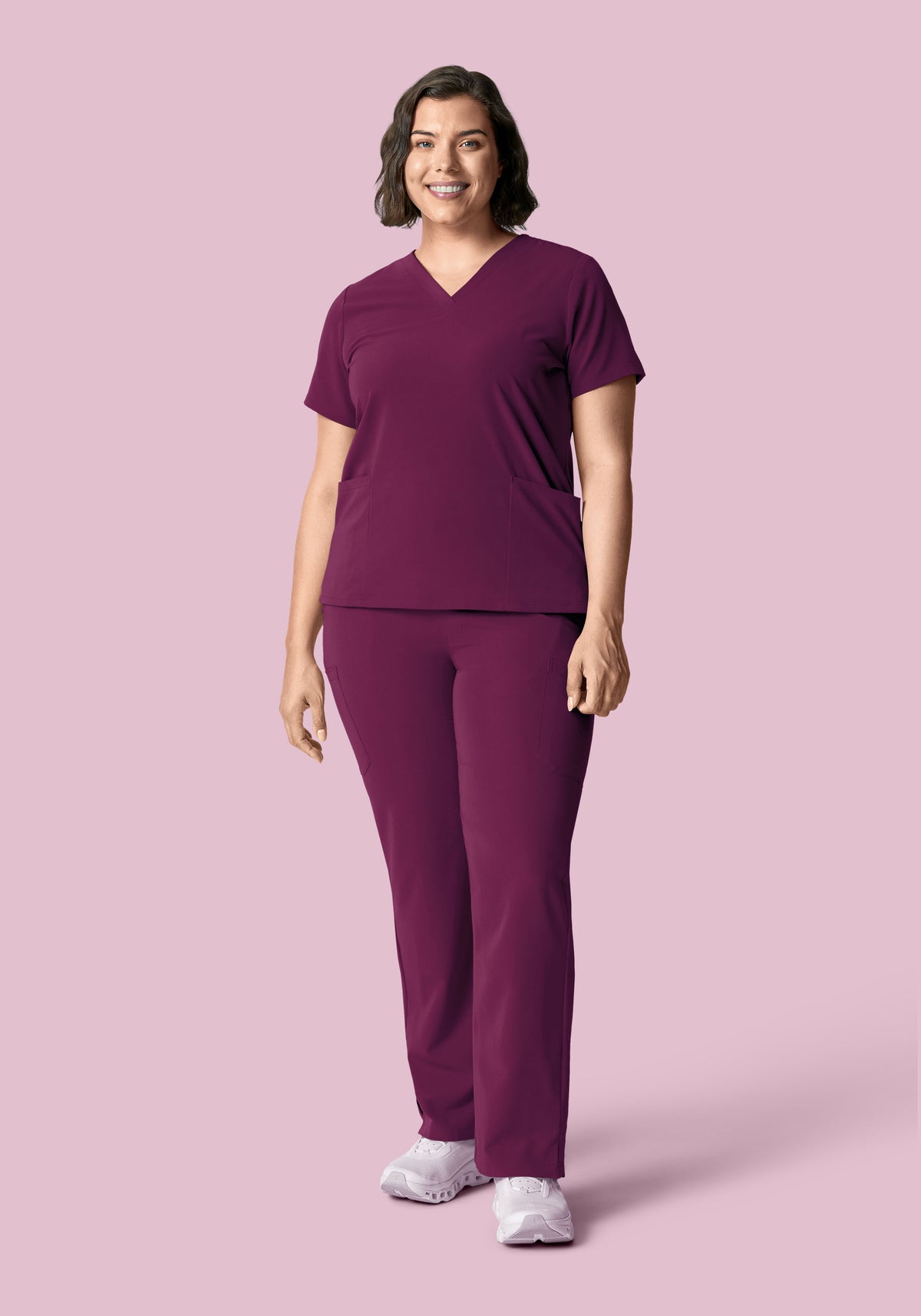 6 Pocket Top Plum