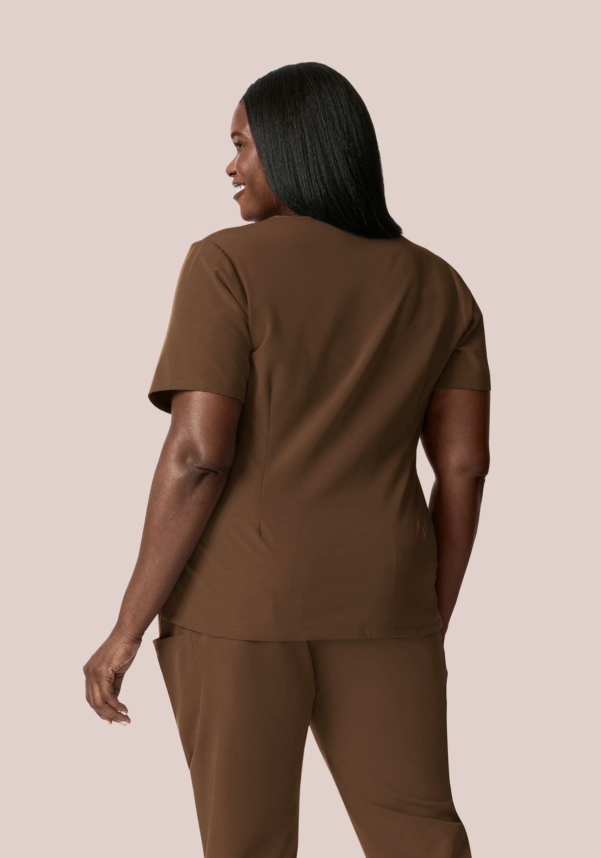 One Pocket Top Chocolate Brown