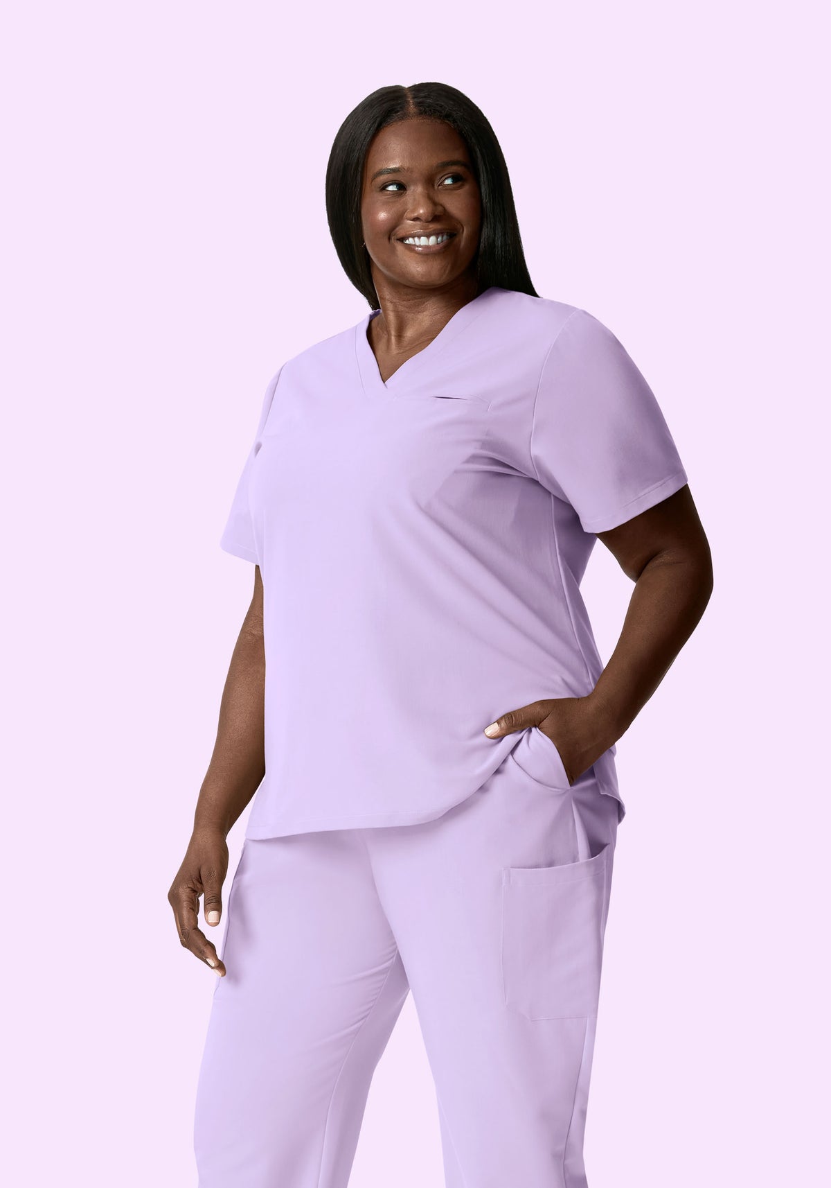 One Pocket Top Cool Lavender
