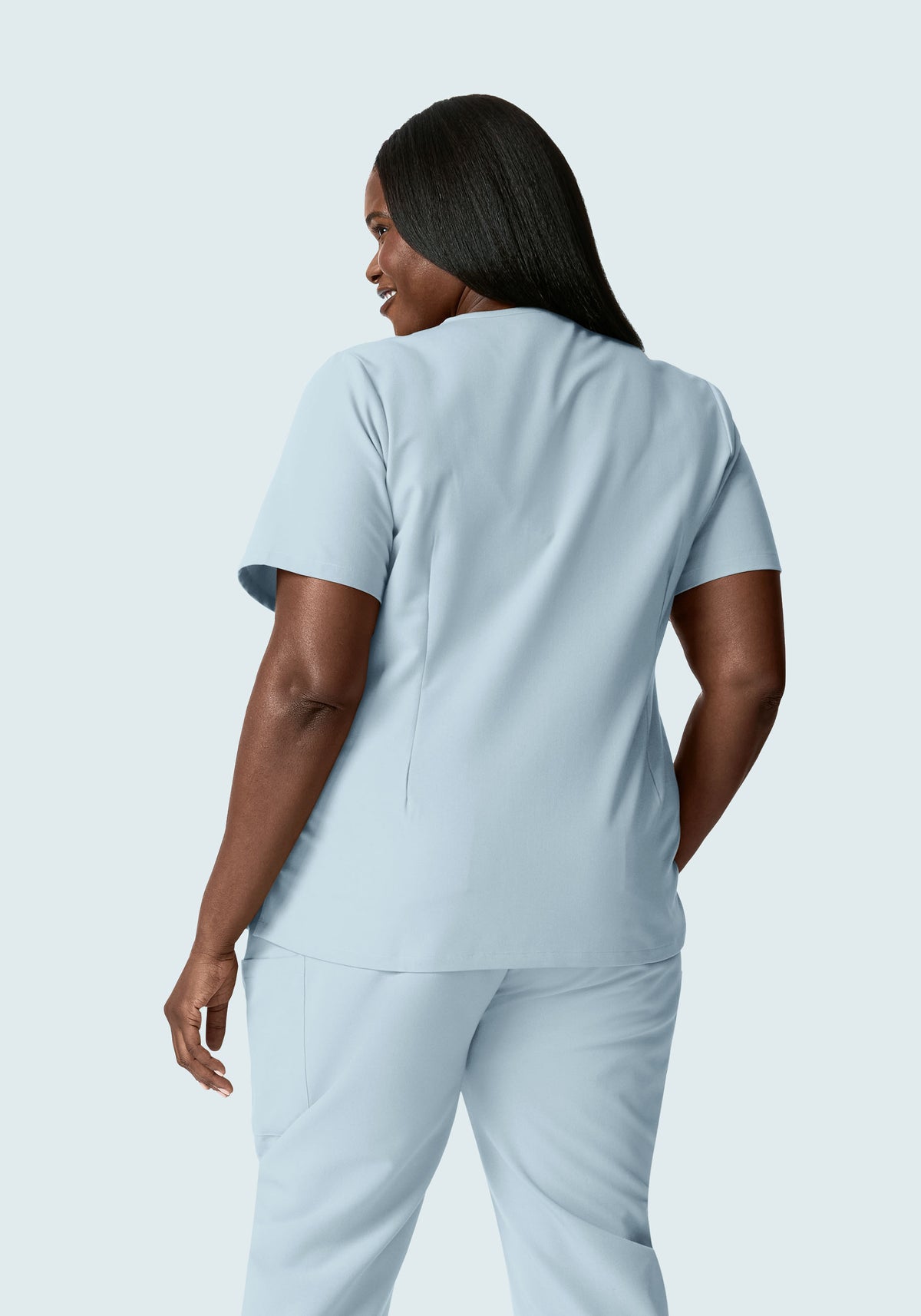 One Pocket Top Powder Blue