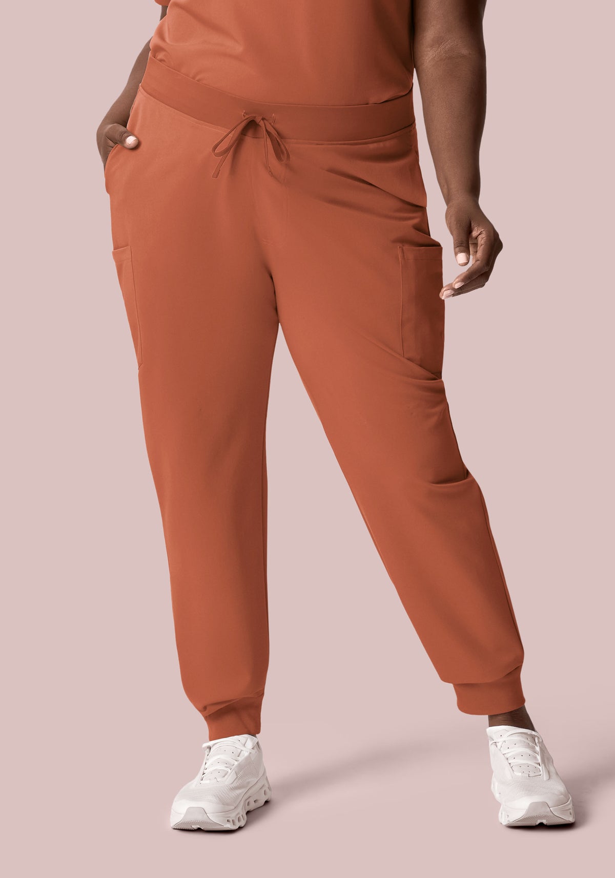 9 Pocket Joggers Chestnut