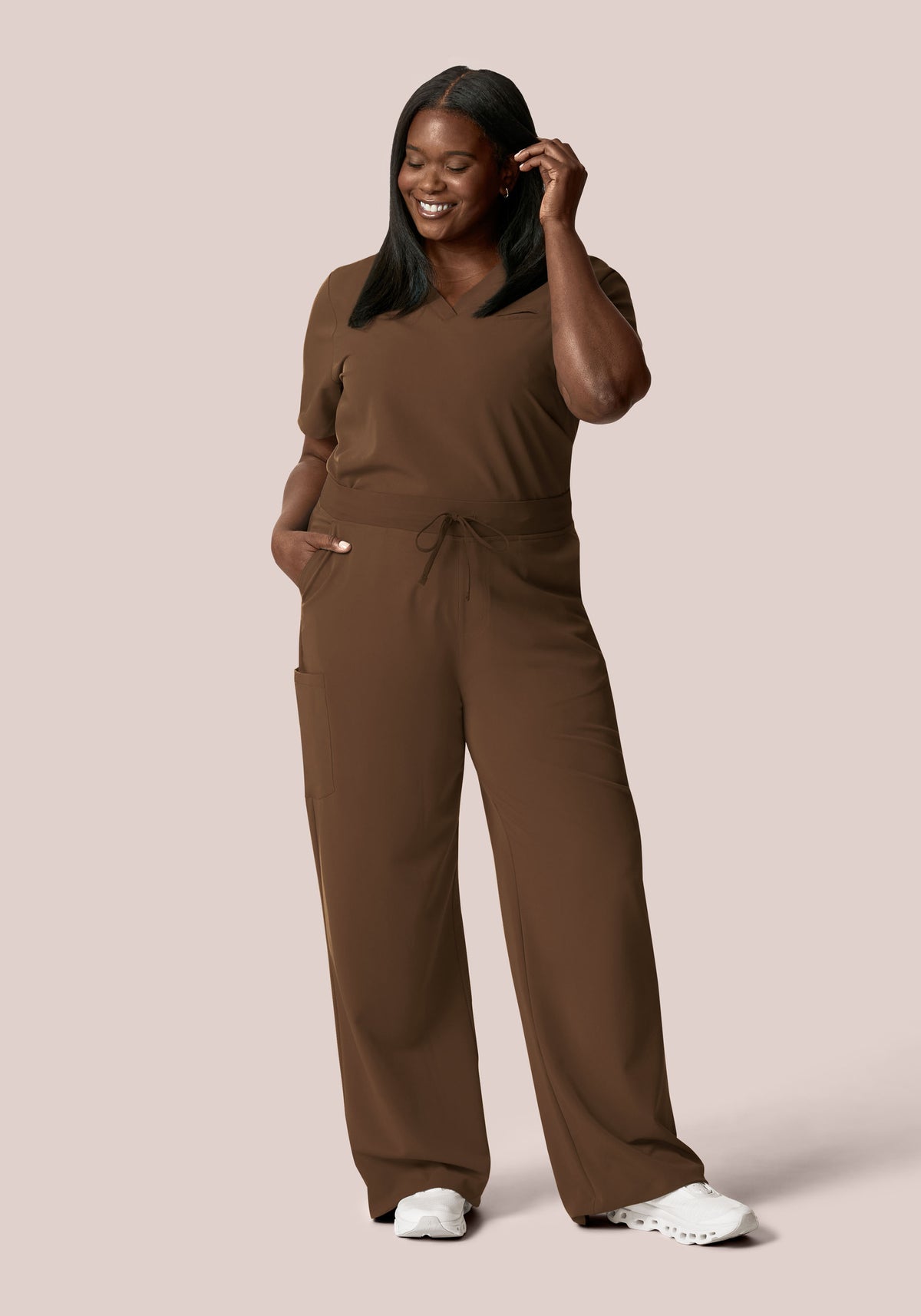 One Pocket Top Chocolate Brown