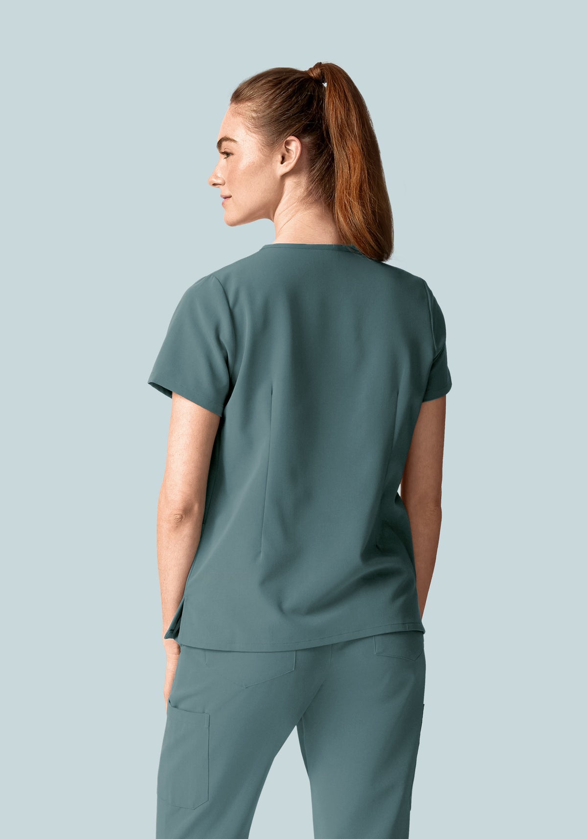 6 Pocket Top Stormy Sky