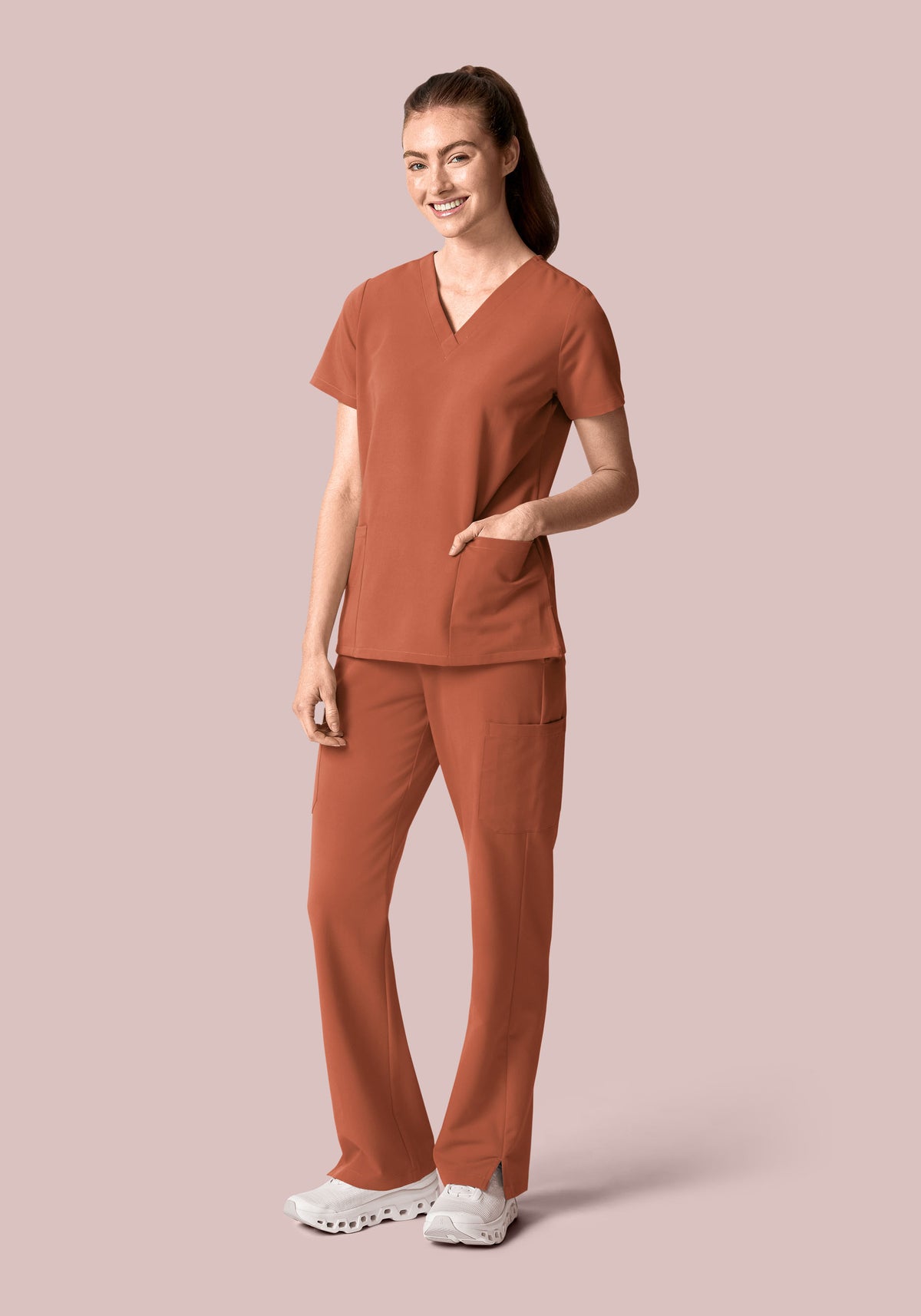 6 Pocket Top Chestnut