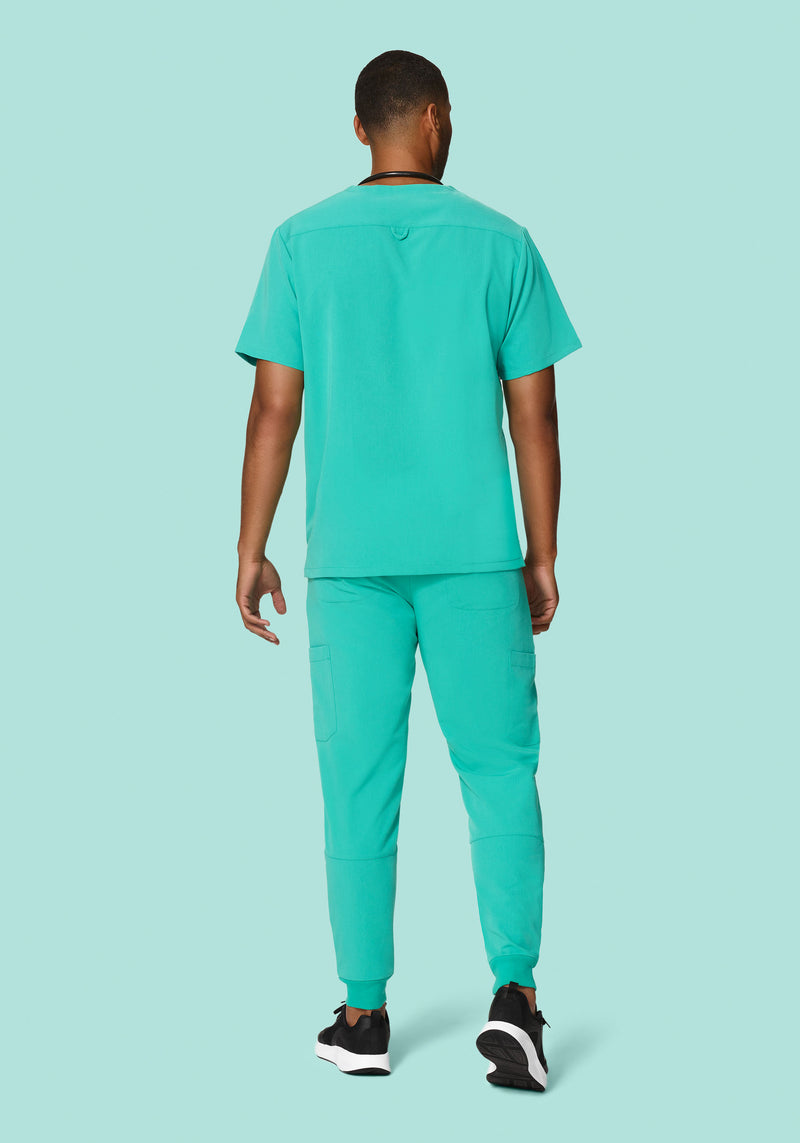 Mens 7 Pocket Joggers Surgical Green – Mandala Scrubs
