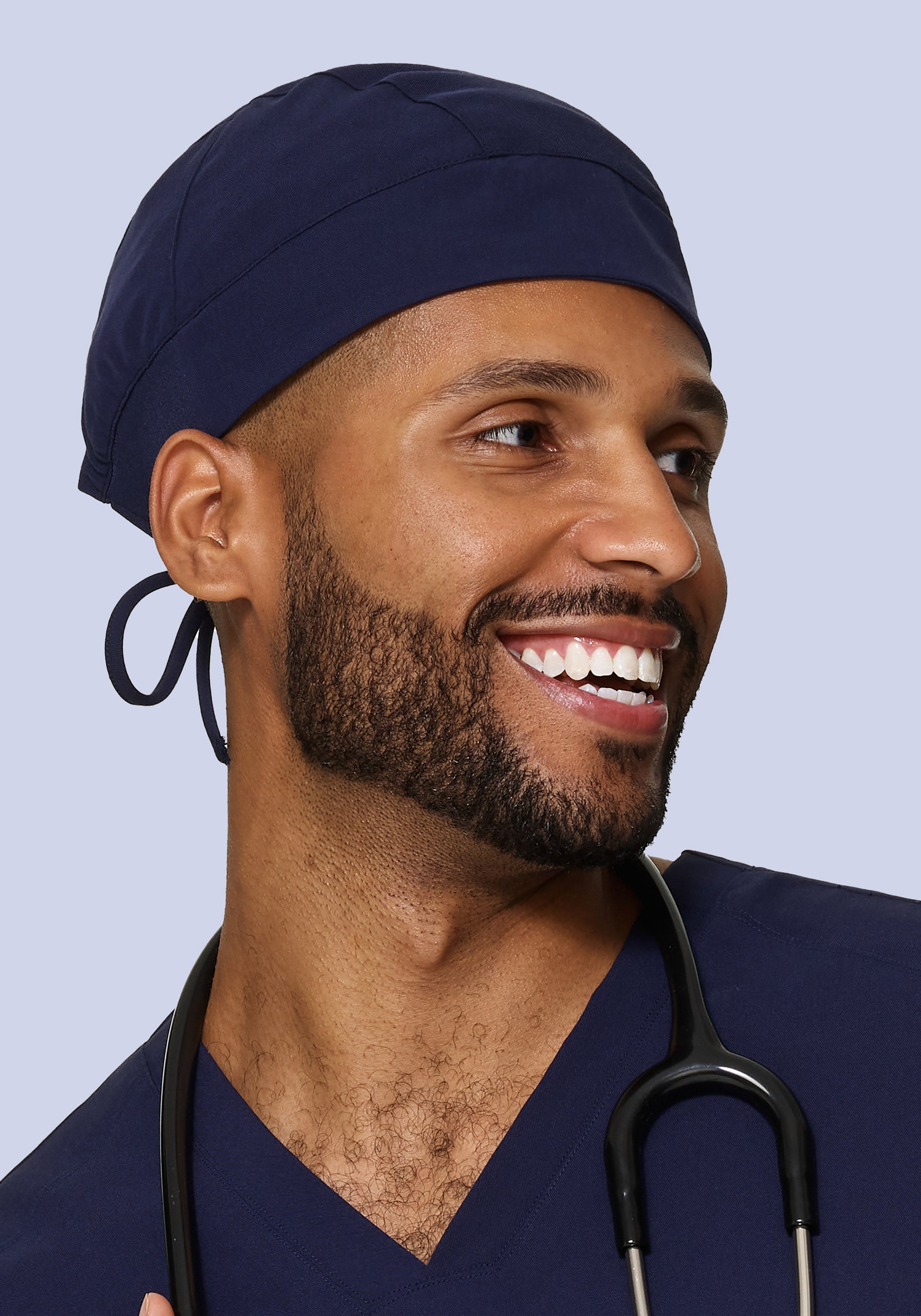 Contemporary Scrub Cap Navy