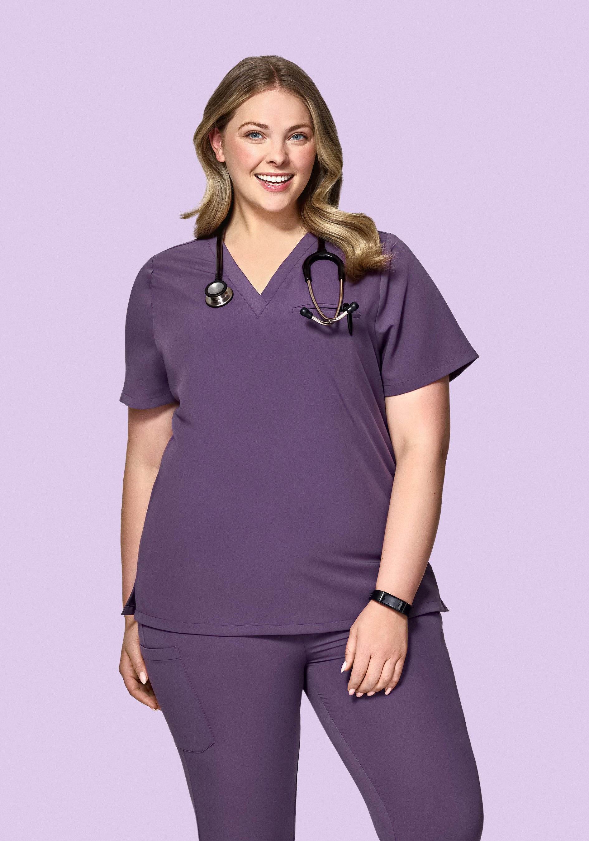 One Pocket Top Dewberry