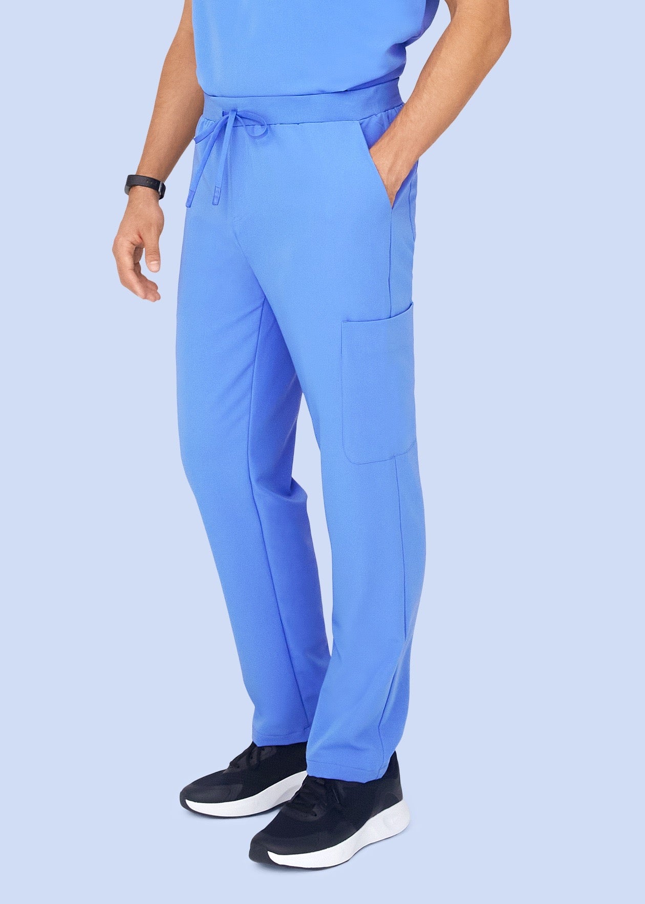 7 Pocket Cargos Ceil Blue