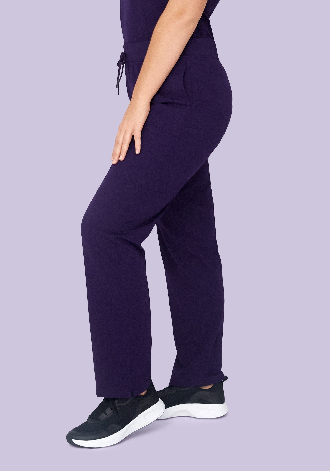 9 Pocket Cargo Pants Eggplant