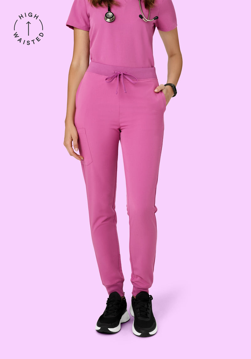 High Waisted Joggers Dahlia