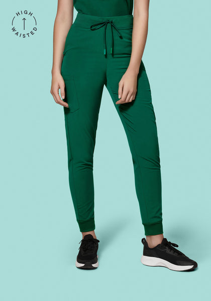teeki Solid Hunter Green Hot Pants for Women (X-Small) at