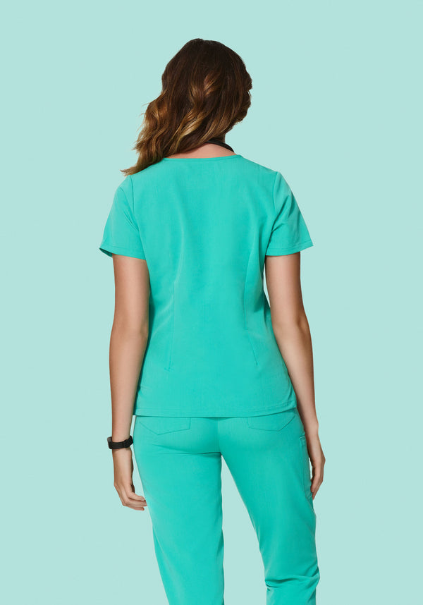 6 Pocket Top Surgical Green