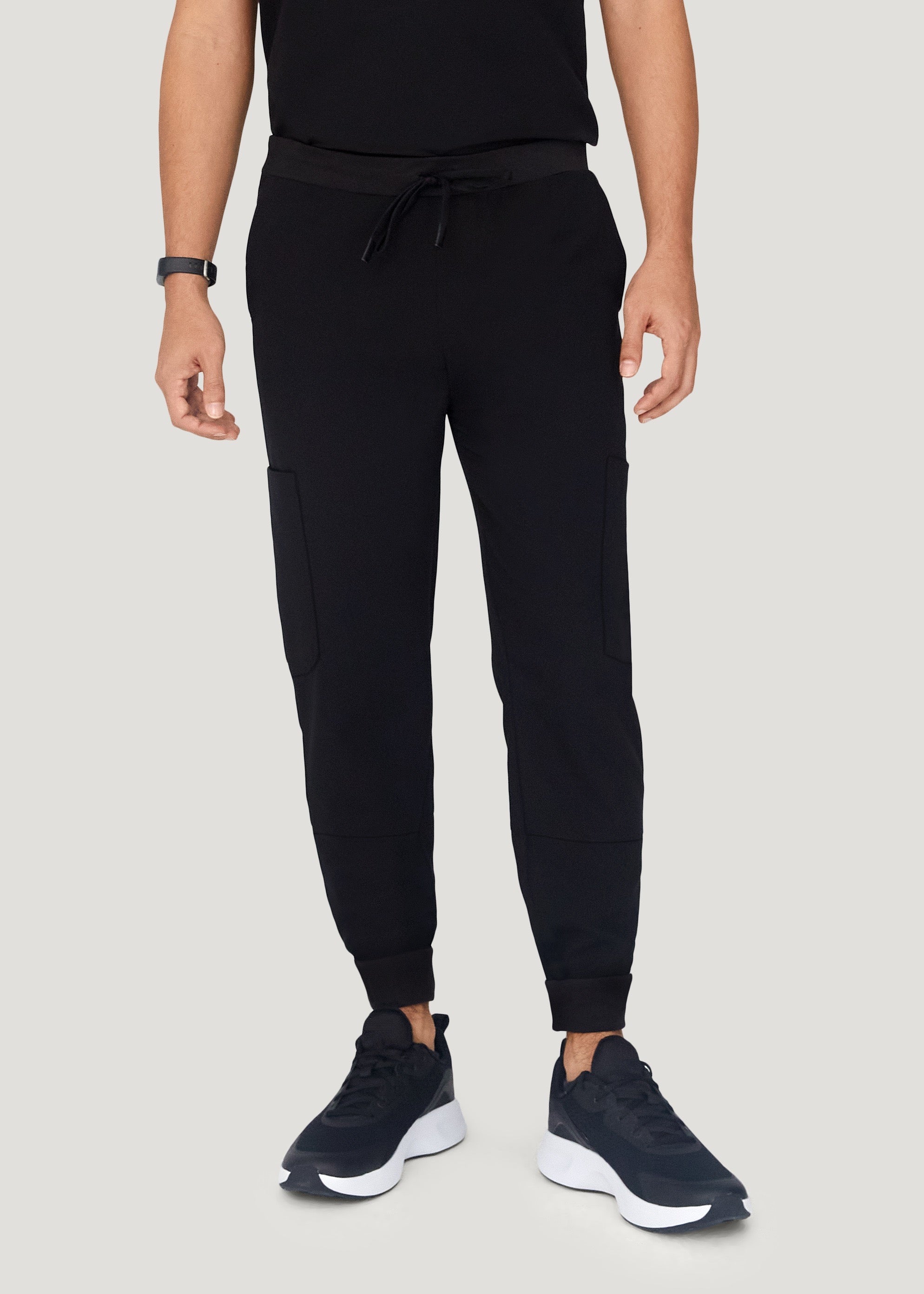 7 Pocket Joggers Black