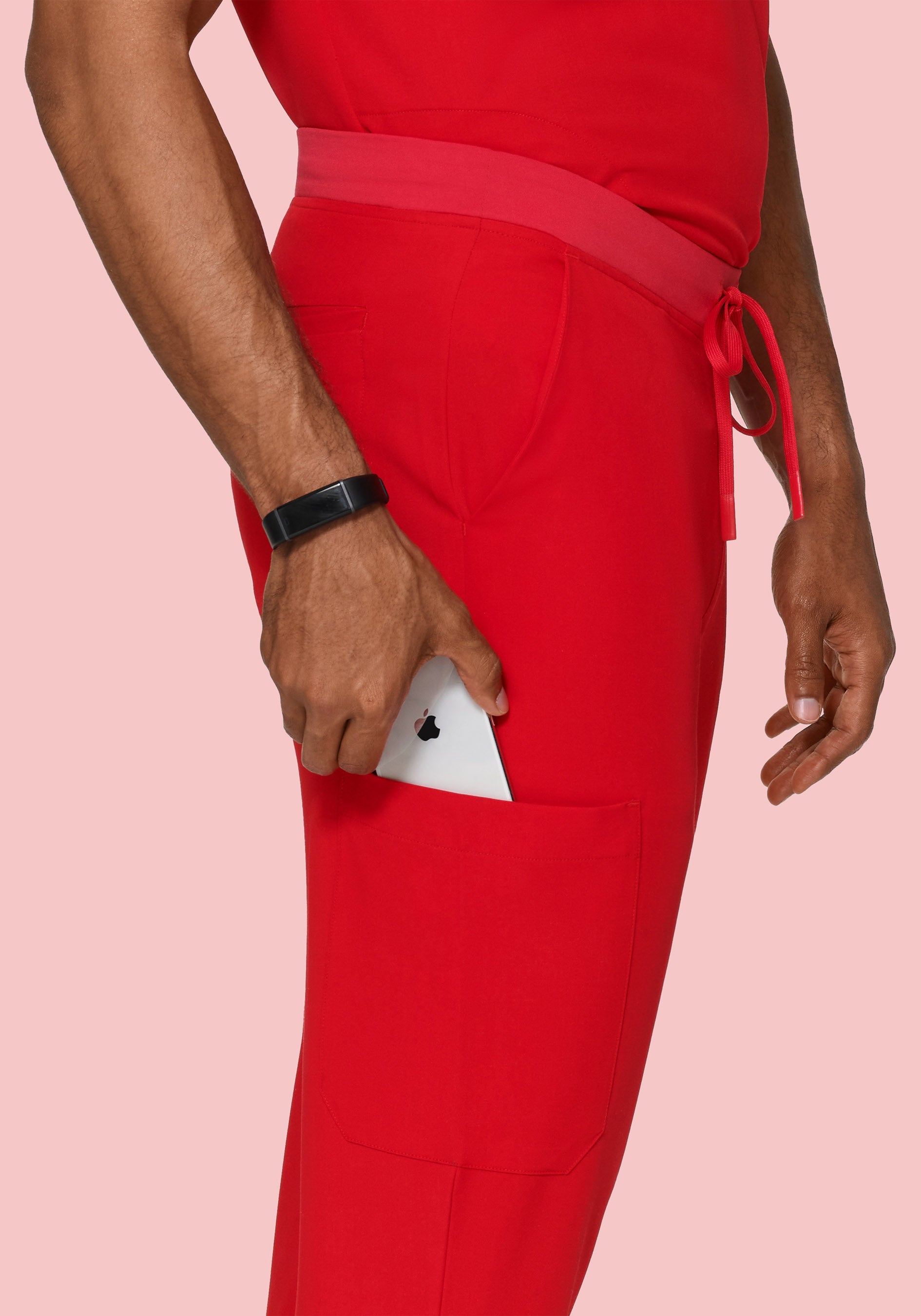 7 Pocket Joggers Candy Red
