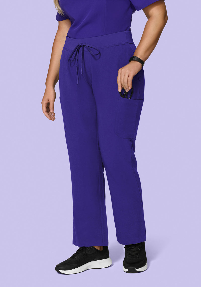 9 Pocket Cargo Pants True Grape