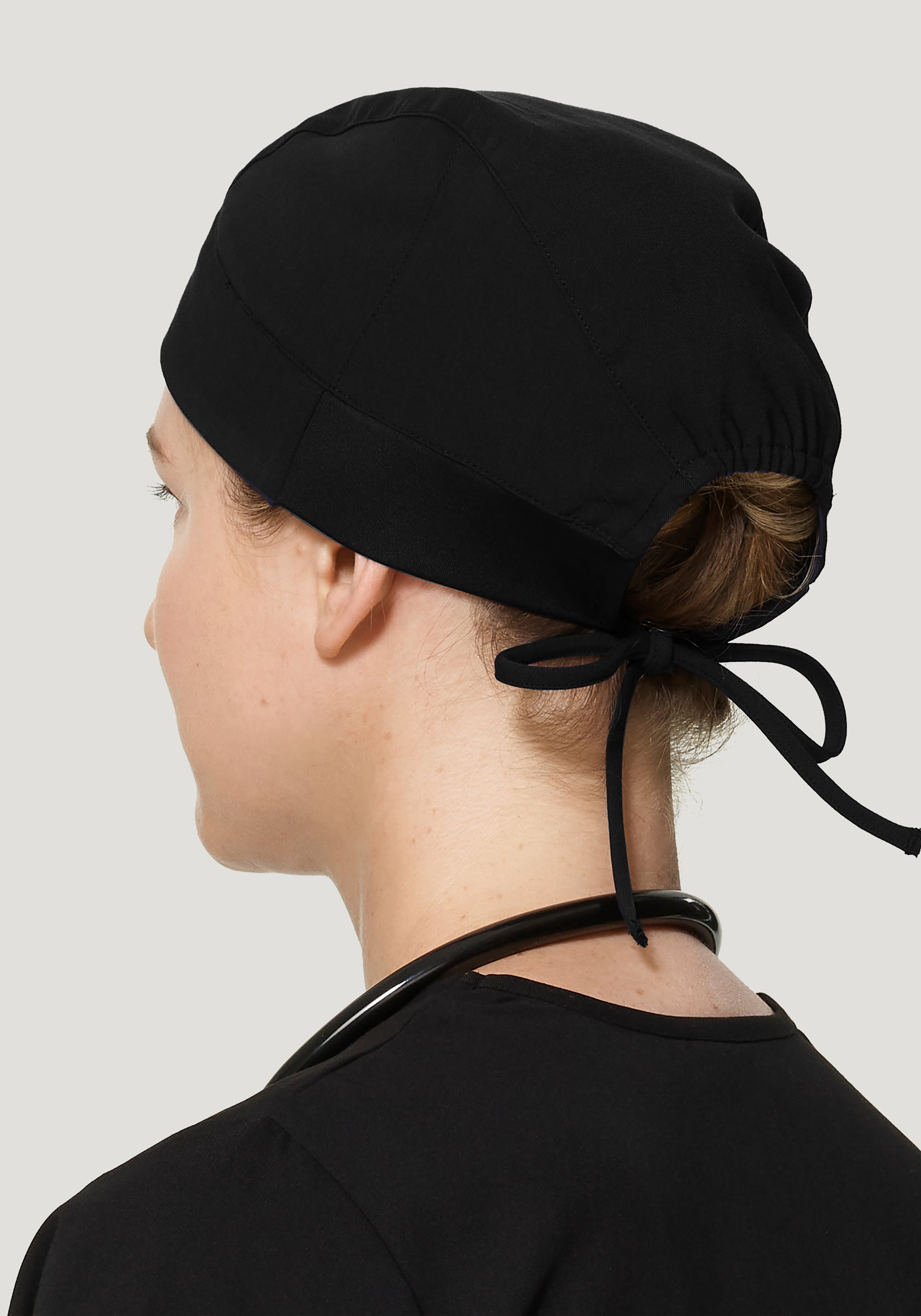 Contemporary Scrub Cap Black
