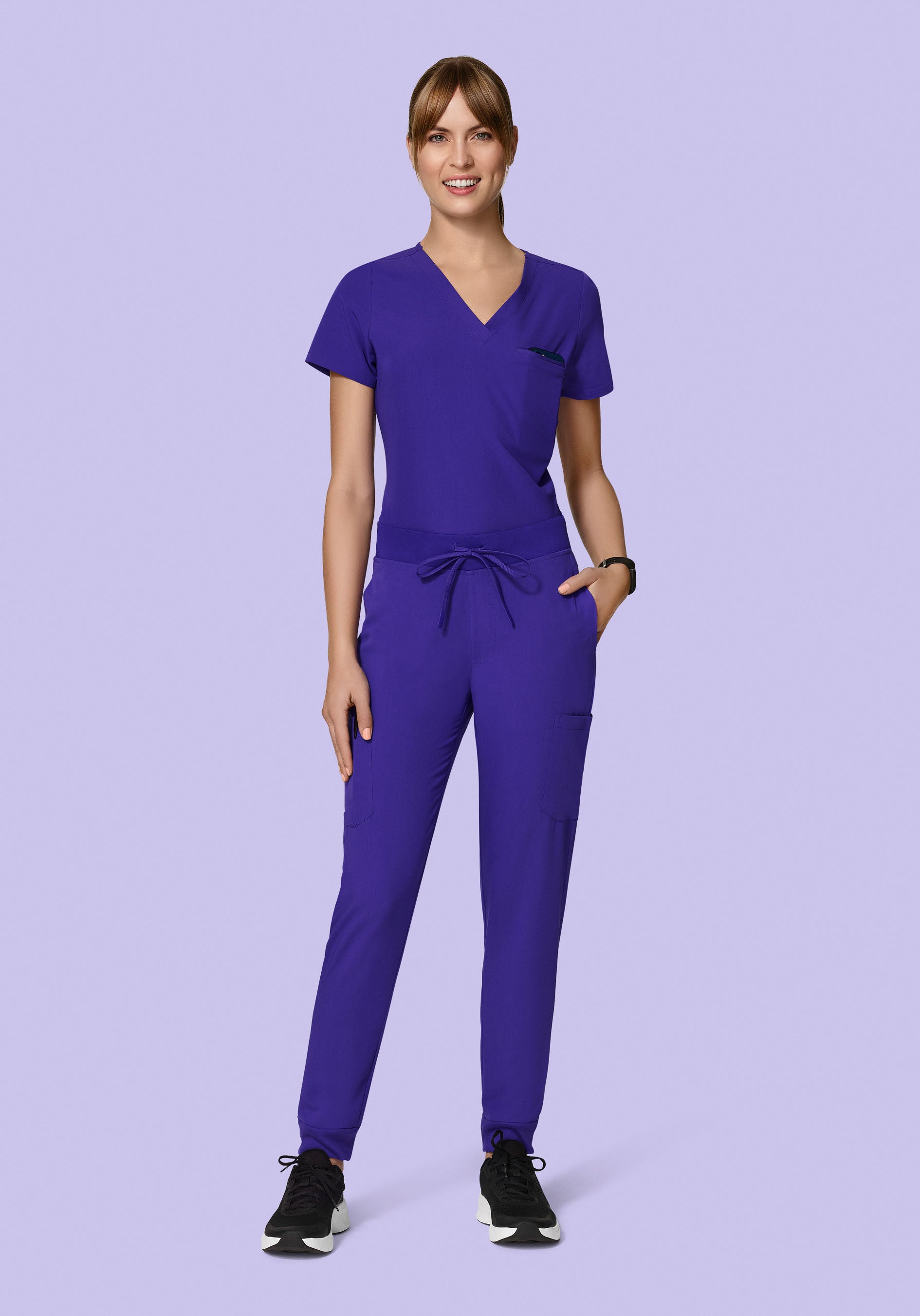 9 Pocket Joggers True Grape