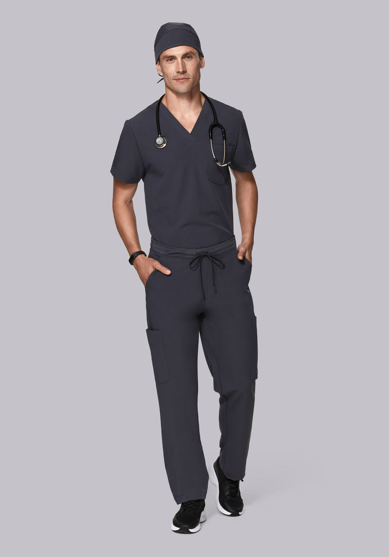 Contemporary Scrub Cap Pewter – Mandala Scrubs