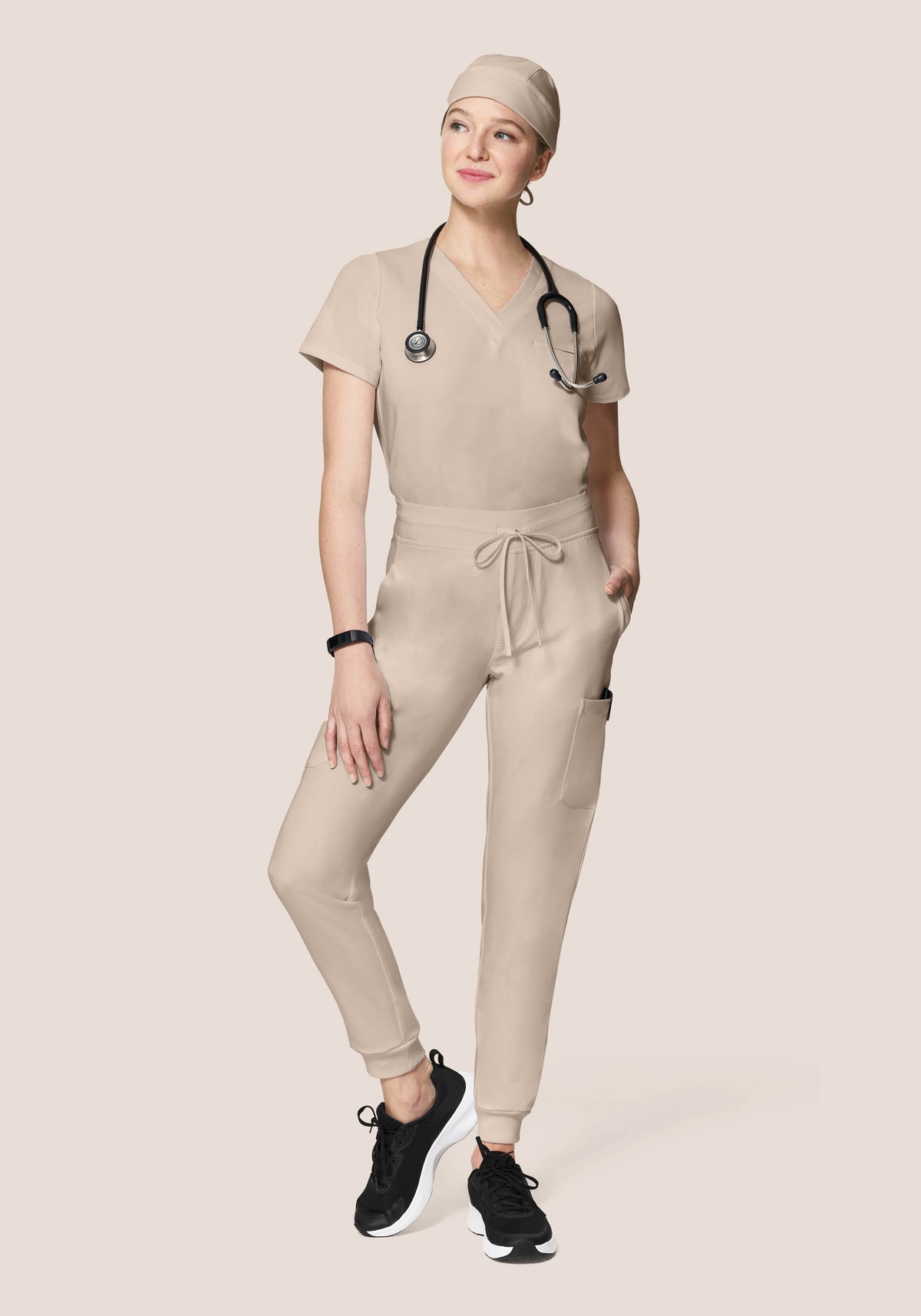 Contemporary Scrub Cap Khaki