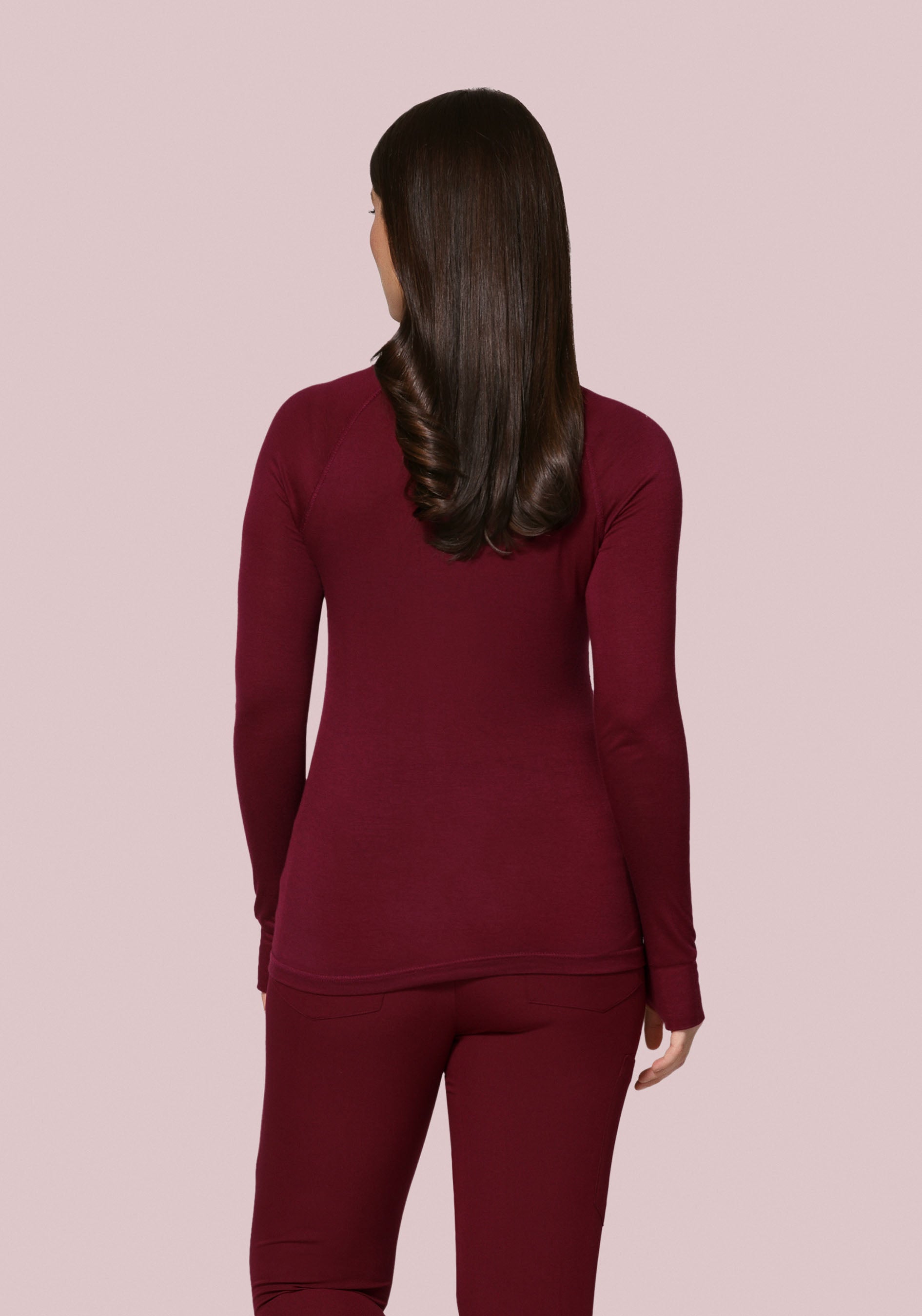 Women's Underscrubs Wine