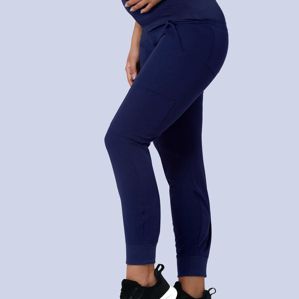 Maternity Joggers Navy – Mandala Scrubs