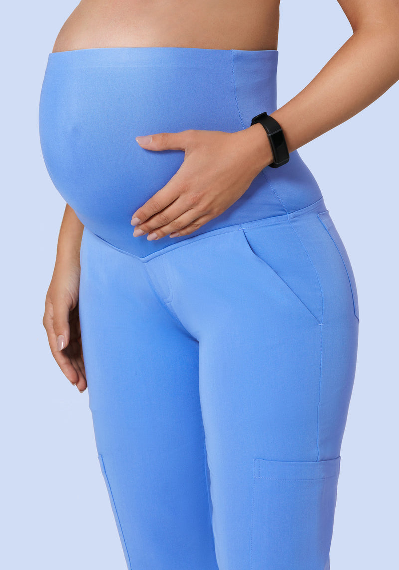 Momsoon Maternity Blue Yoga Pants