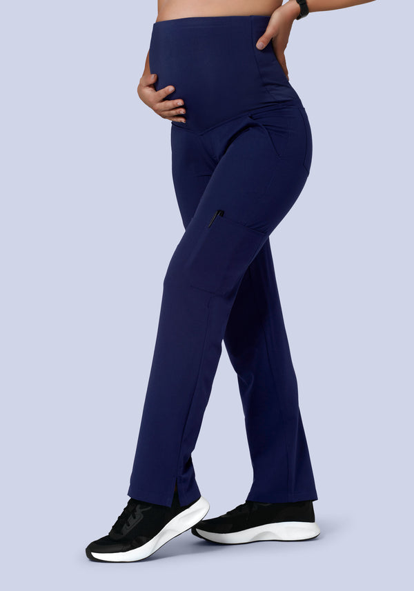 6 Pocket Slim Pants Navy – Mandala Scrubs