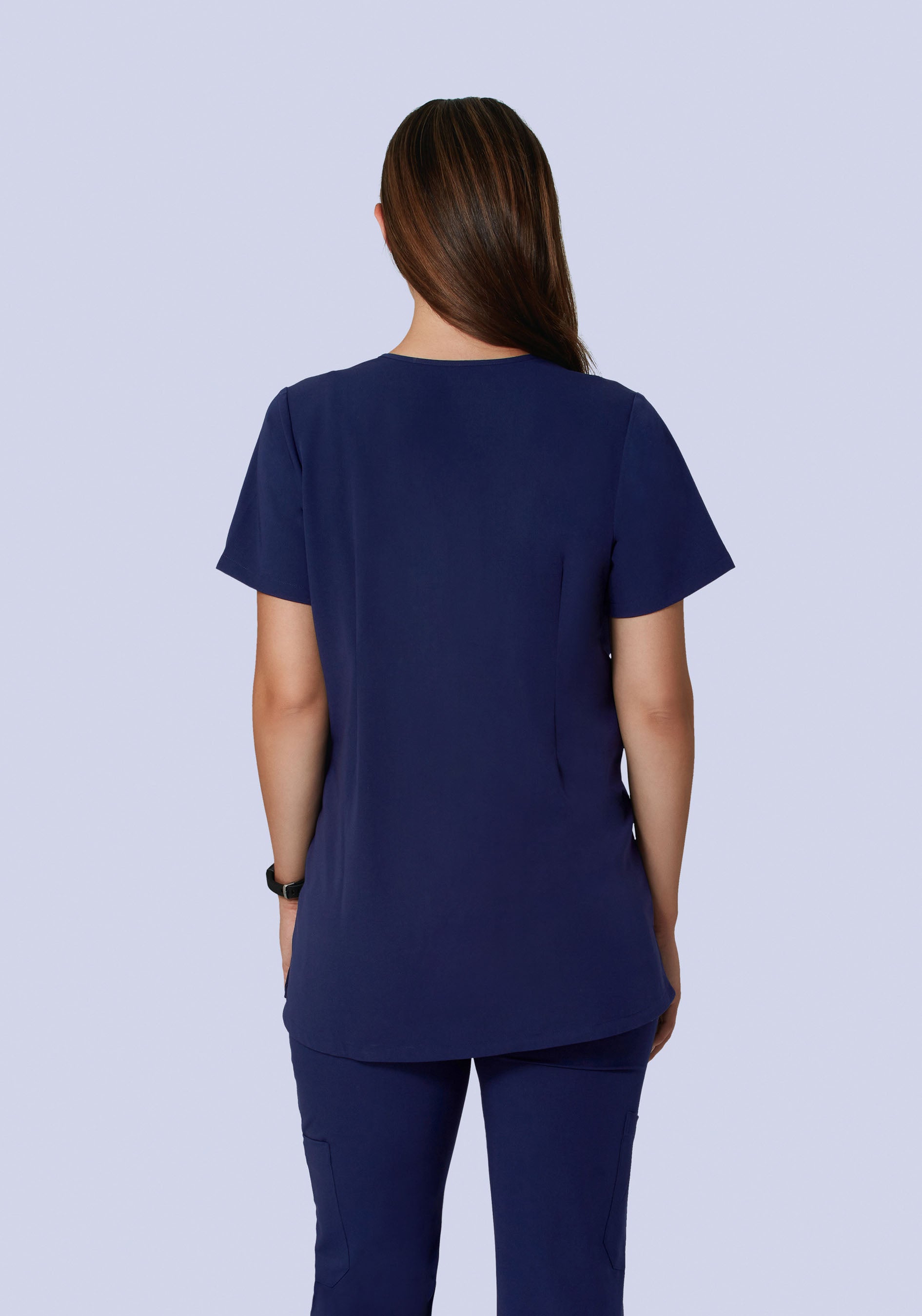 Maternity One Pocket Top Navy