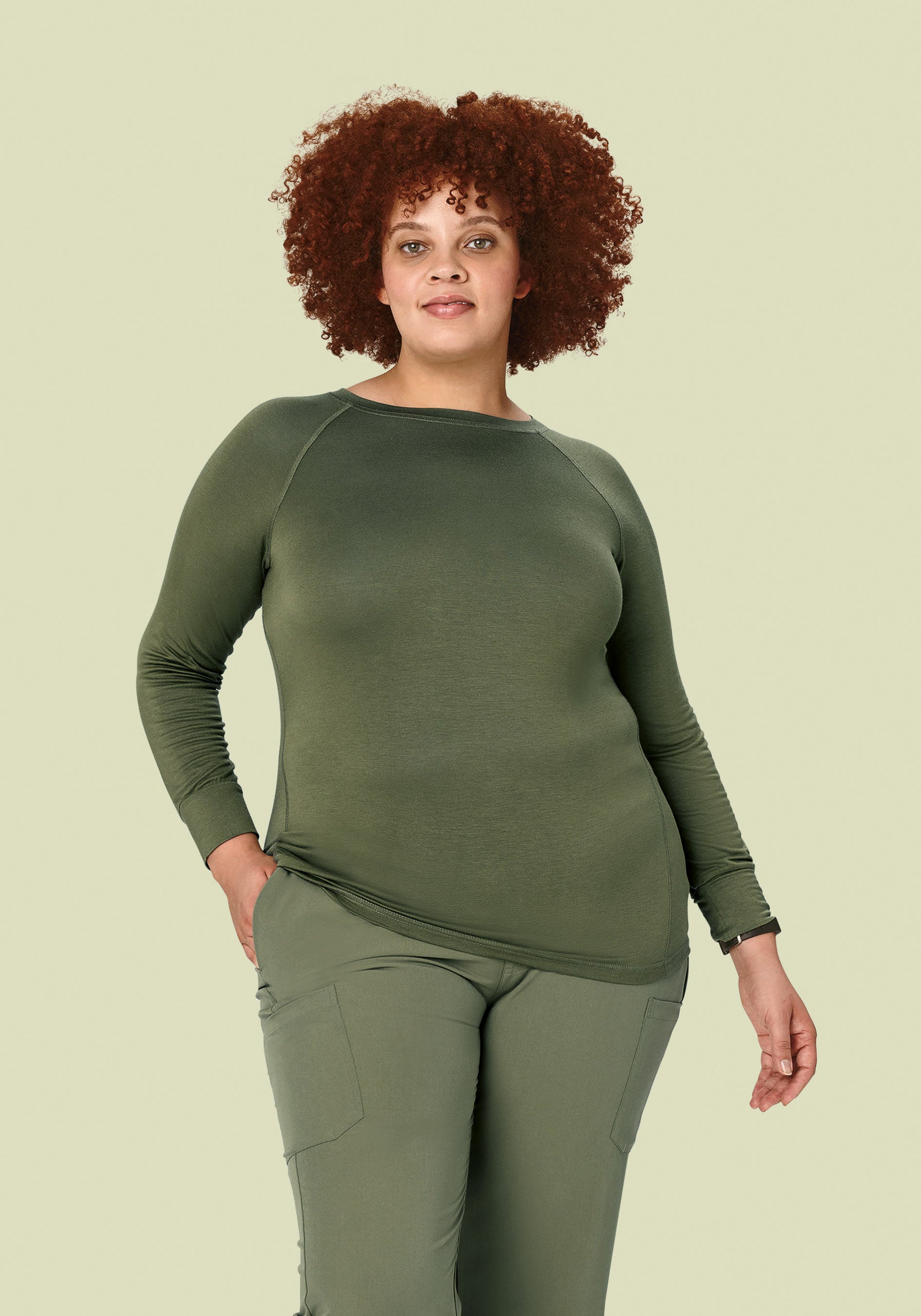 Women's Underscrubs Sage