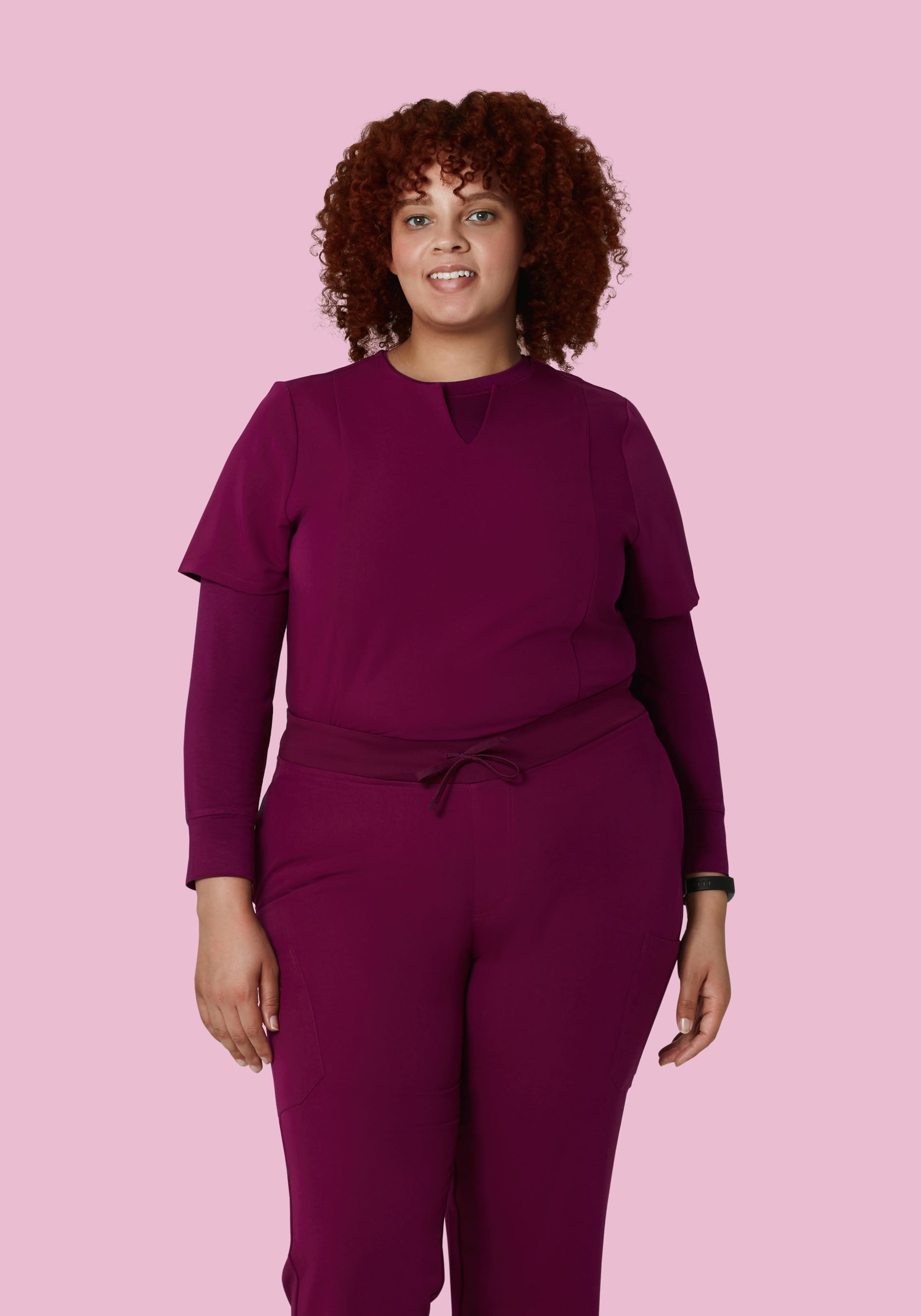 Women's Underscrubs Sangria