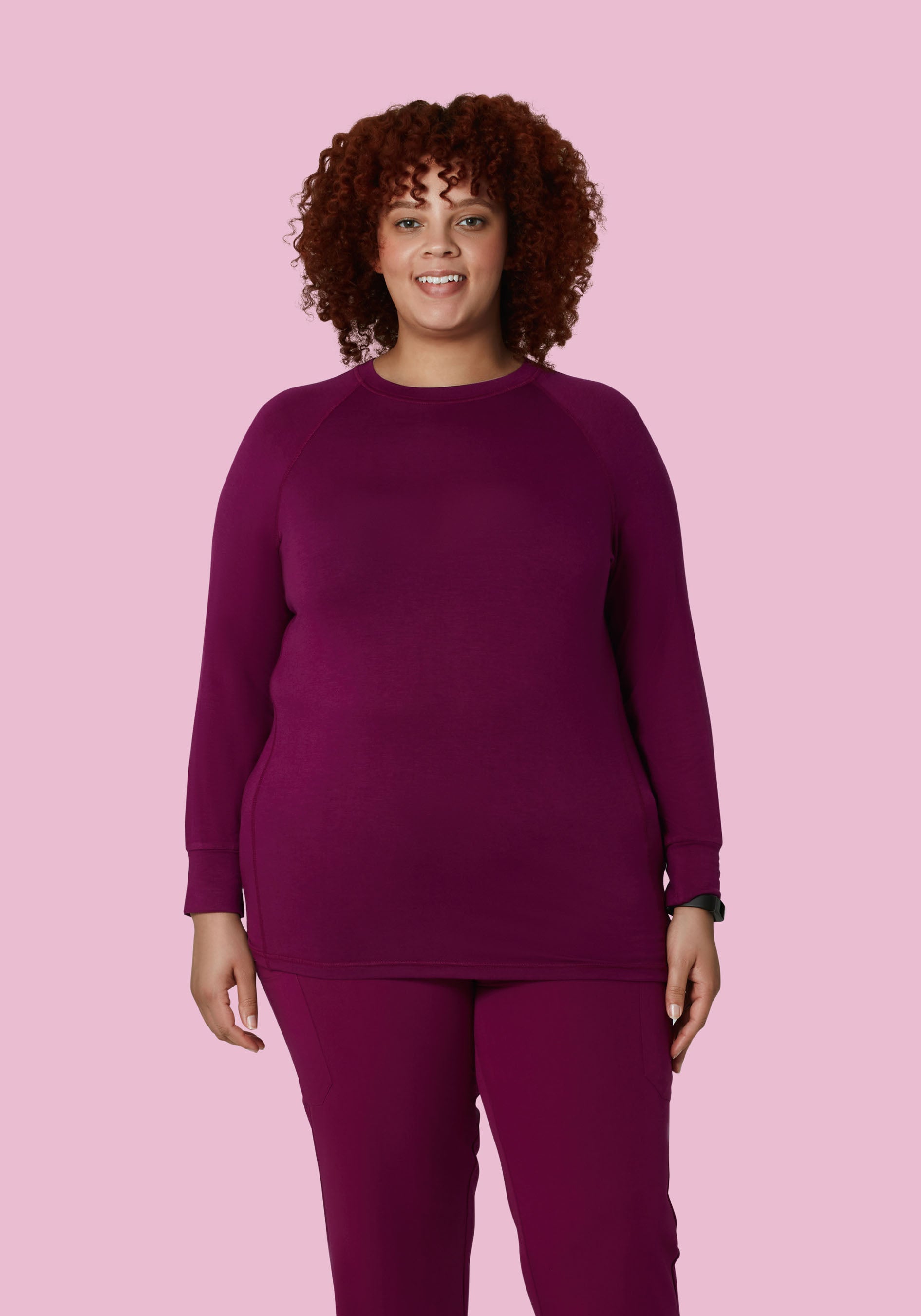 Women's Underscrubs Sangria