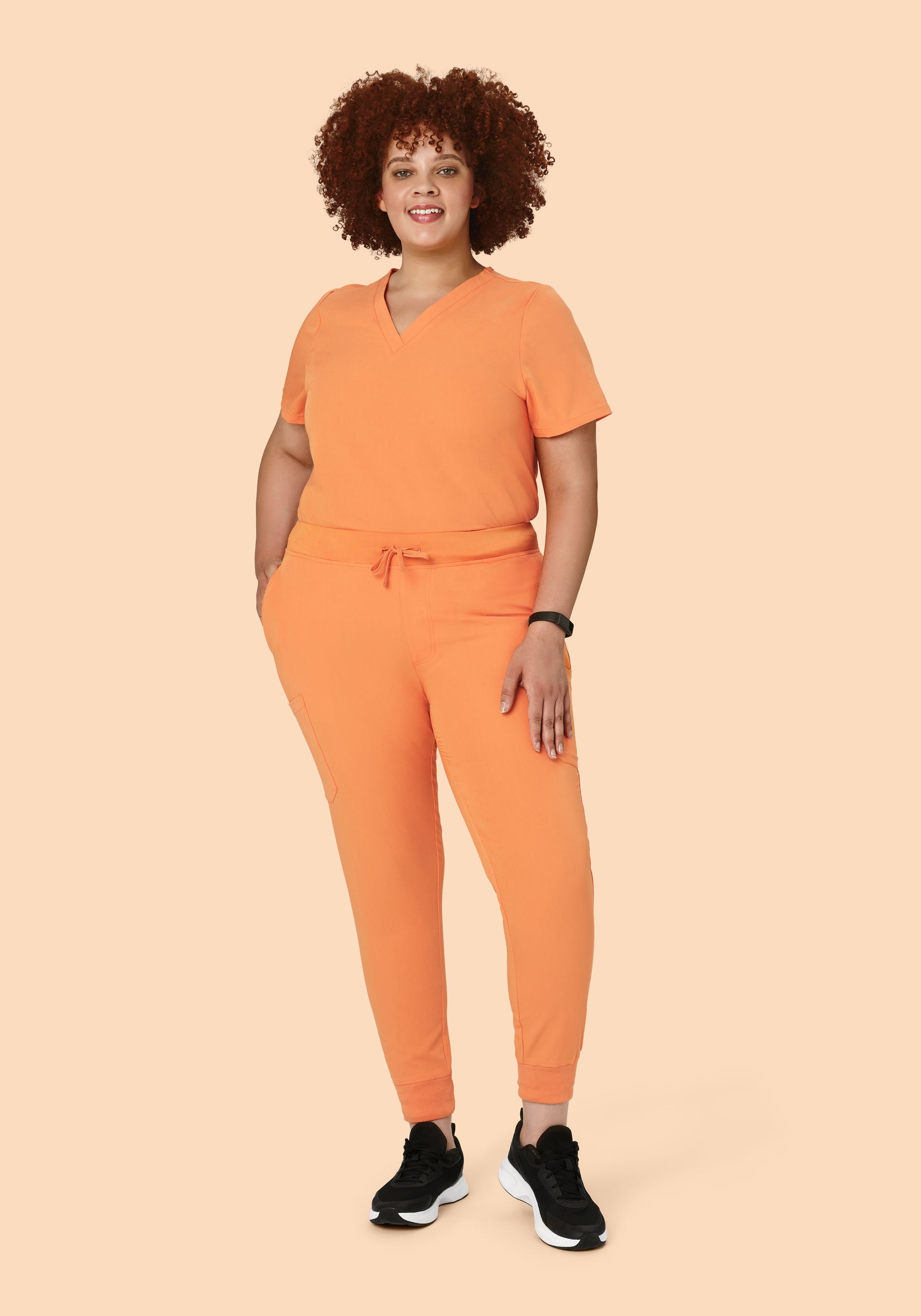 9 Pocket Joggers Cantaloupe
