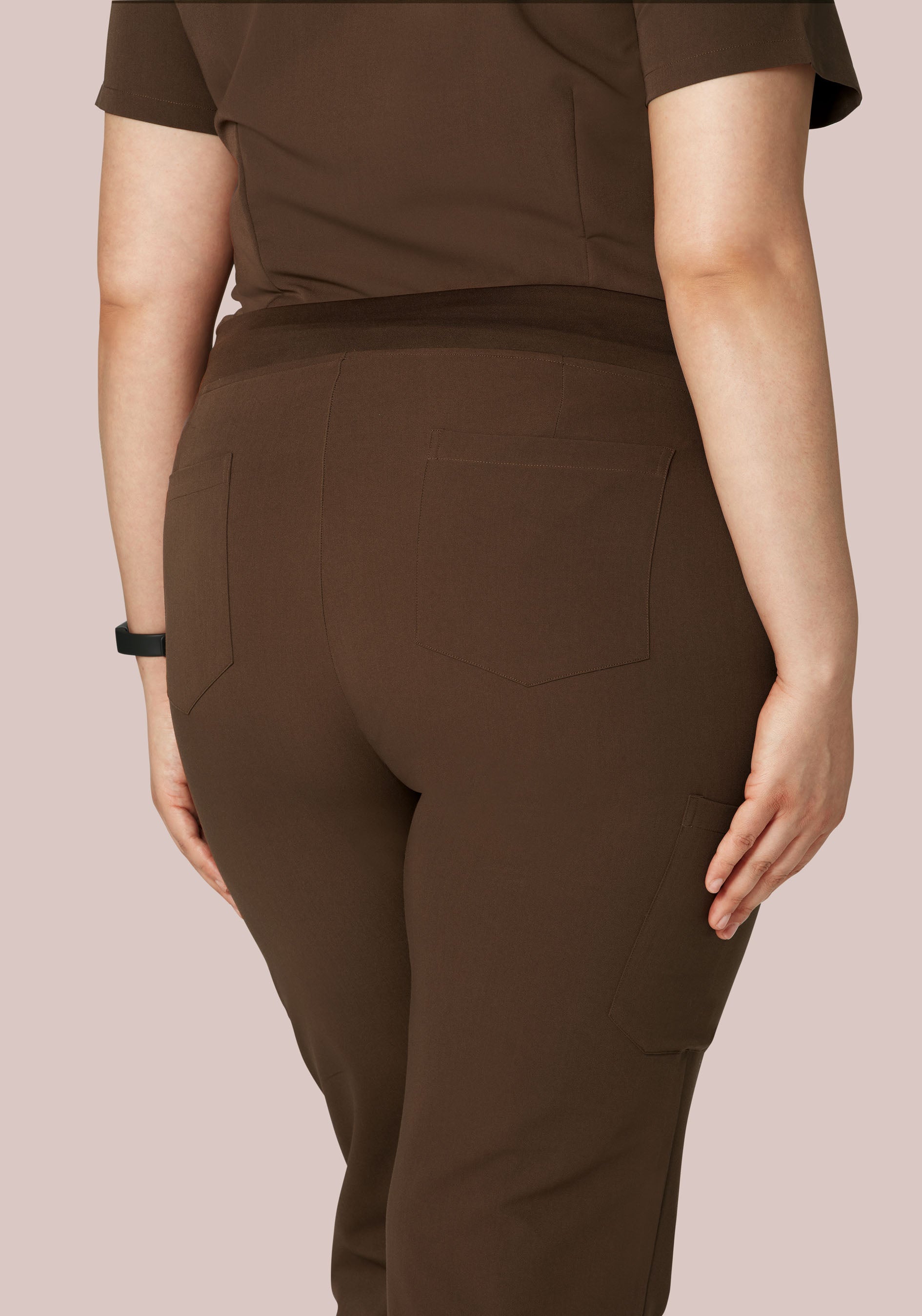 9 Pocket Cargo Pants Chocolate Brown