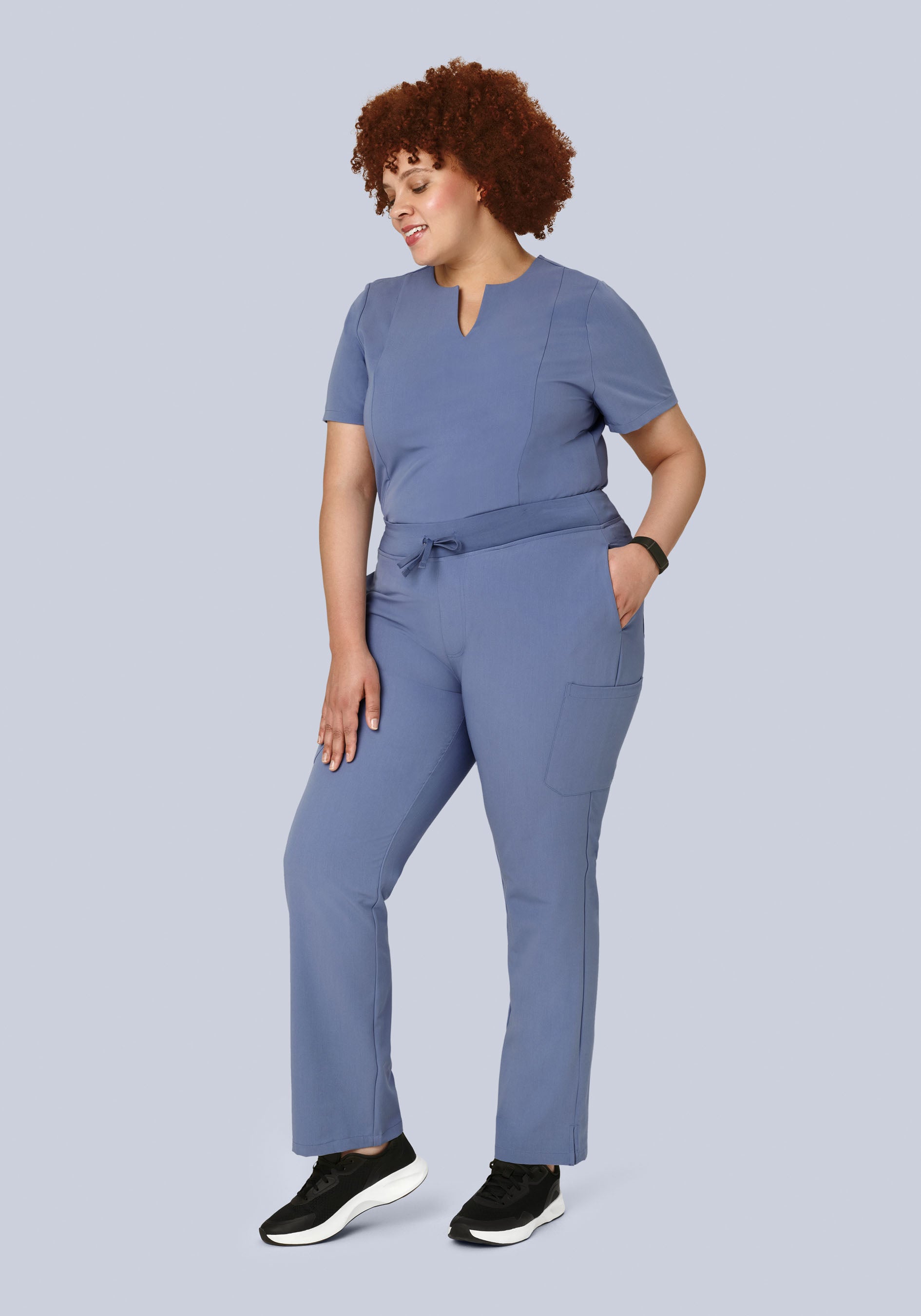 9 Pocket Cargo Pants Periwinkle