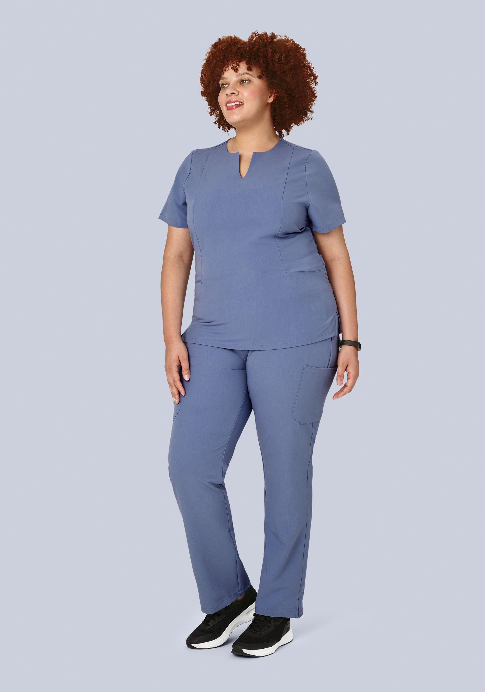 9 Pocket Cargo Pants Periwinkle