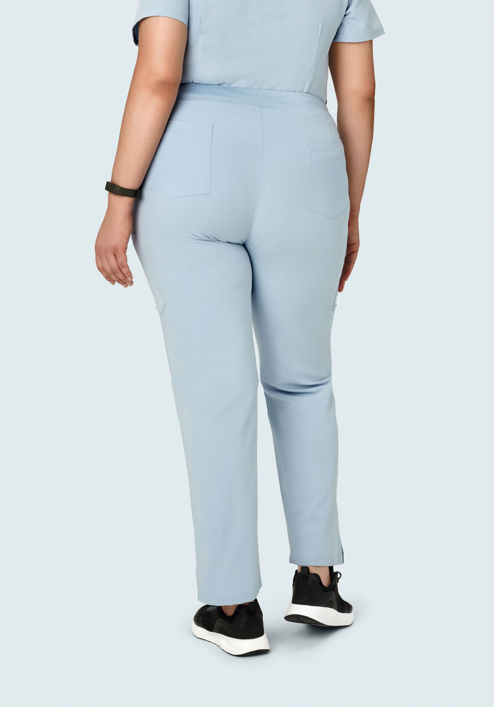 9 Pocket Cargo Pants Powder Blue