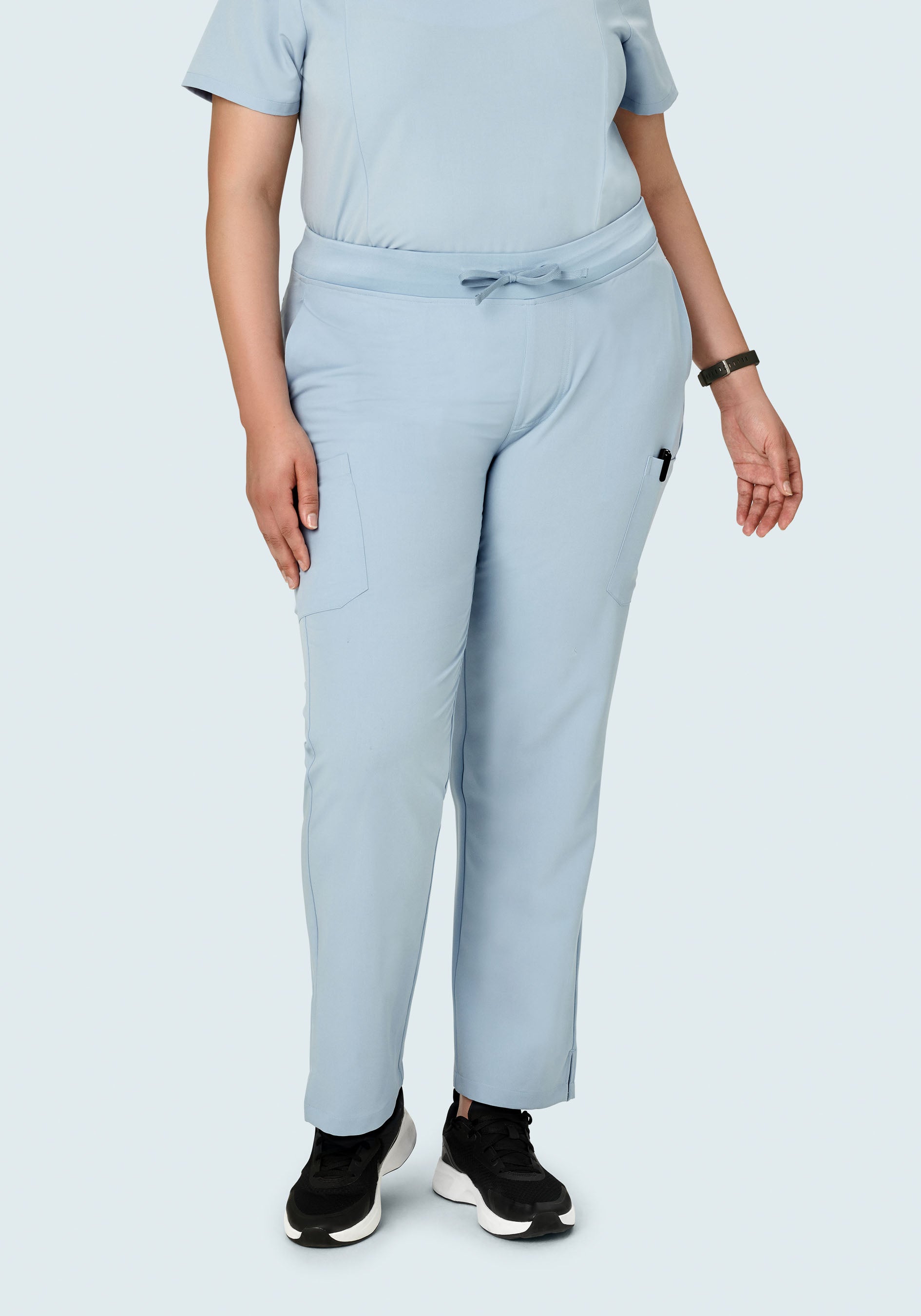 9 Pocket Cargo Pants Powder Blue