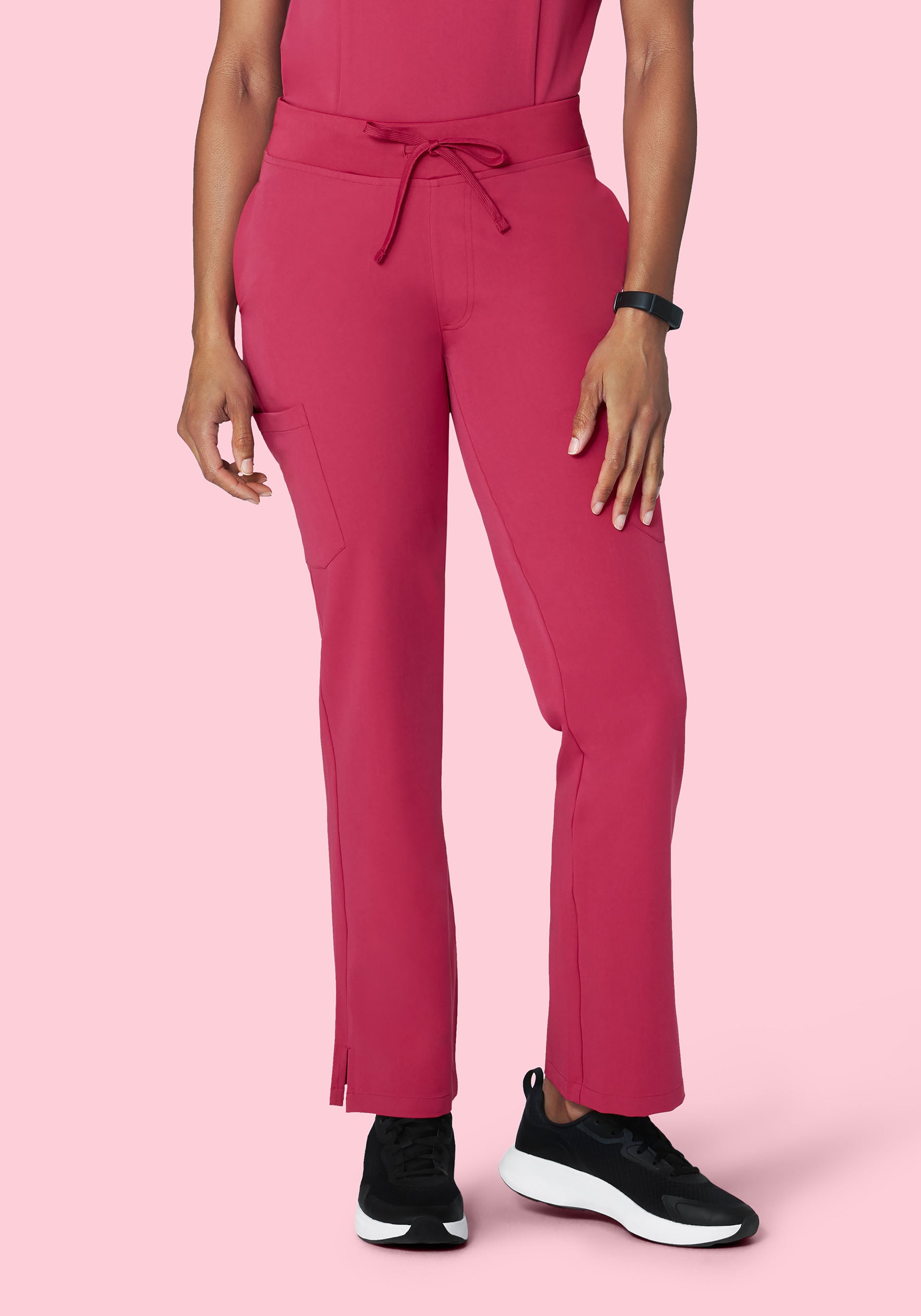 9 Pocket Cargo Pants Deep Magenta
