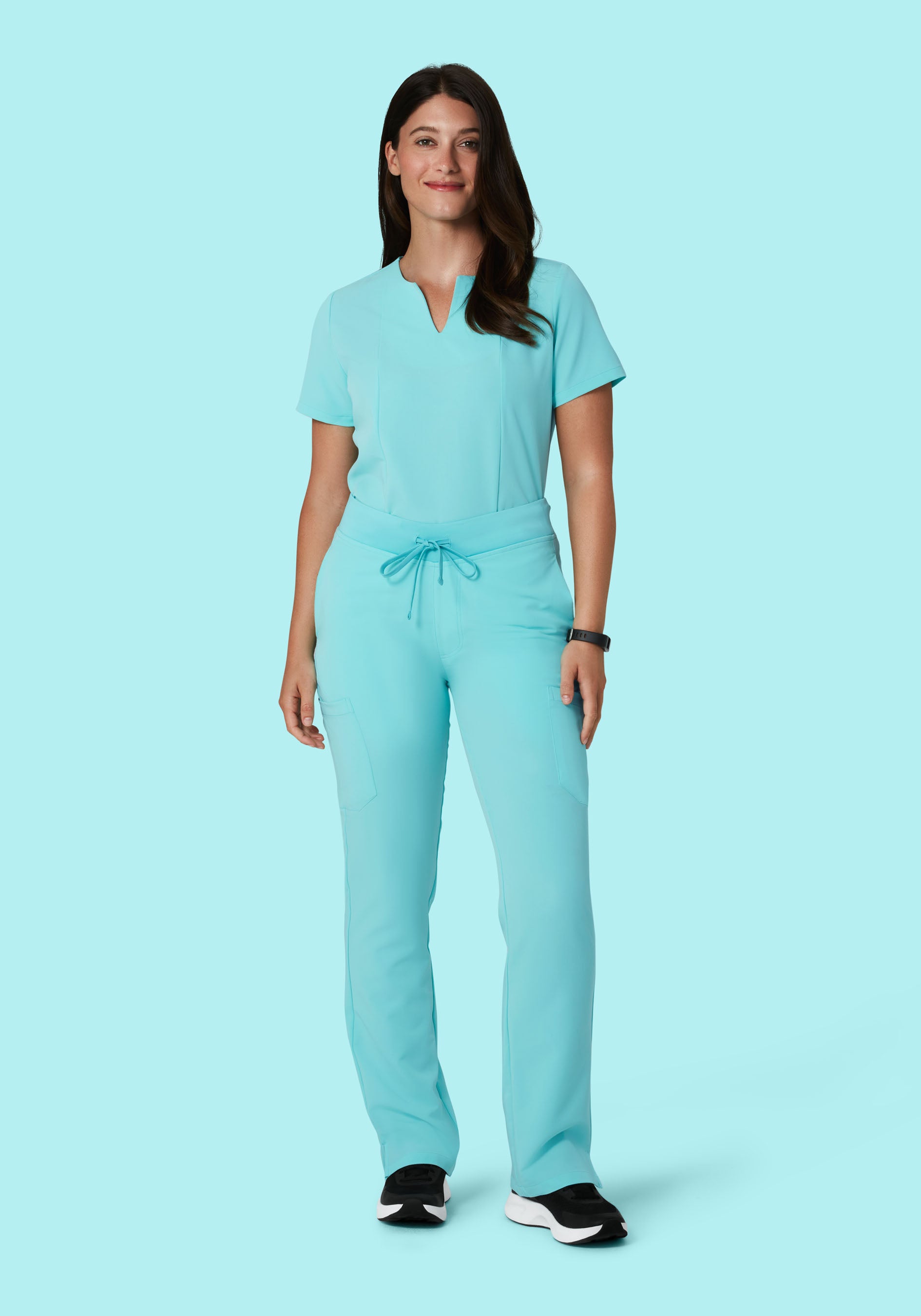 9 Pocket Cargo Pants Aqua