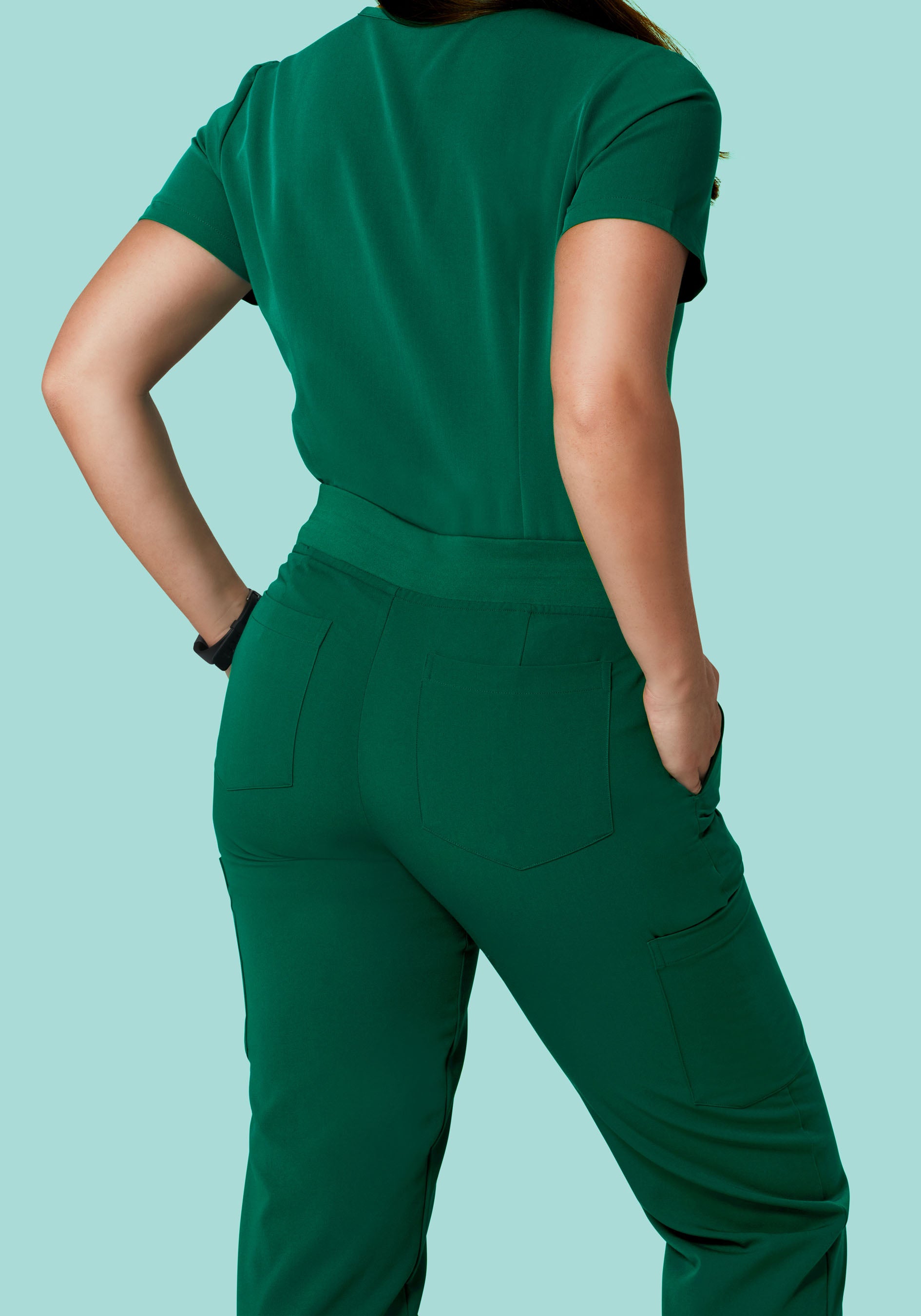 9 Pocket Cargo Pants Hunter Green