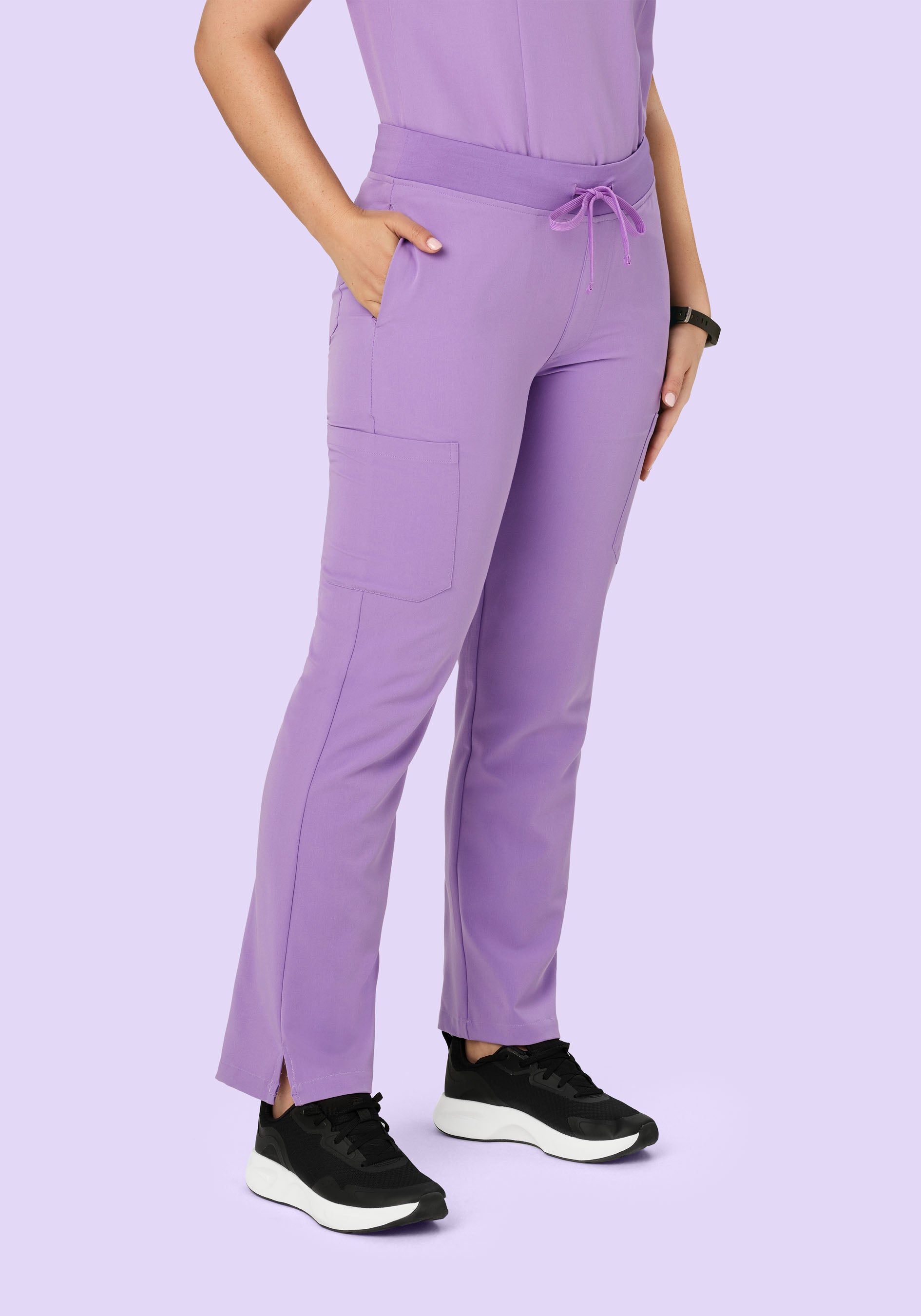 9 Pocket Cargo Pants Lavender