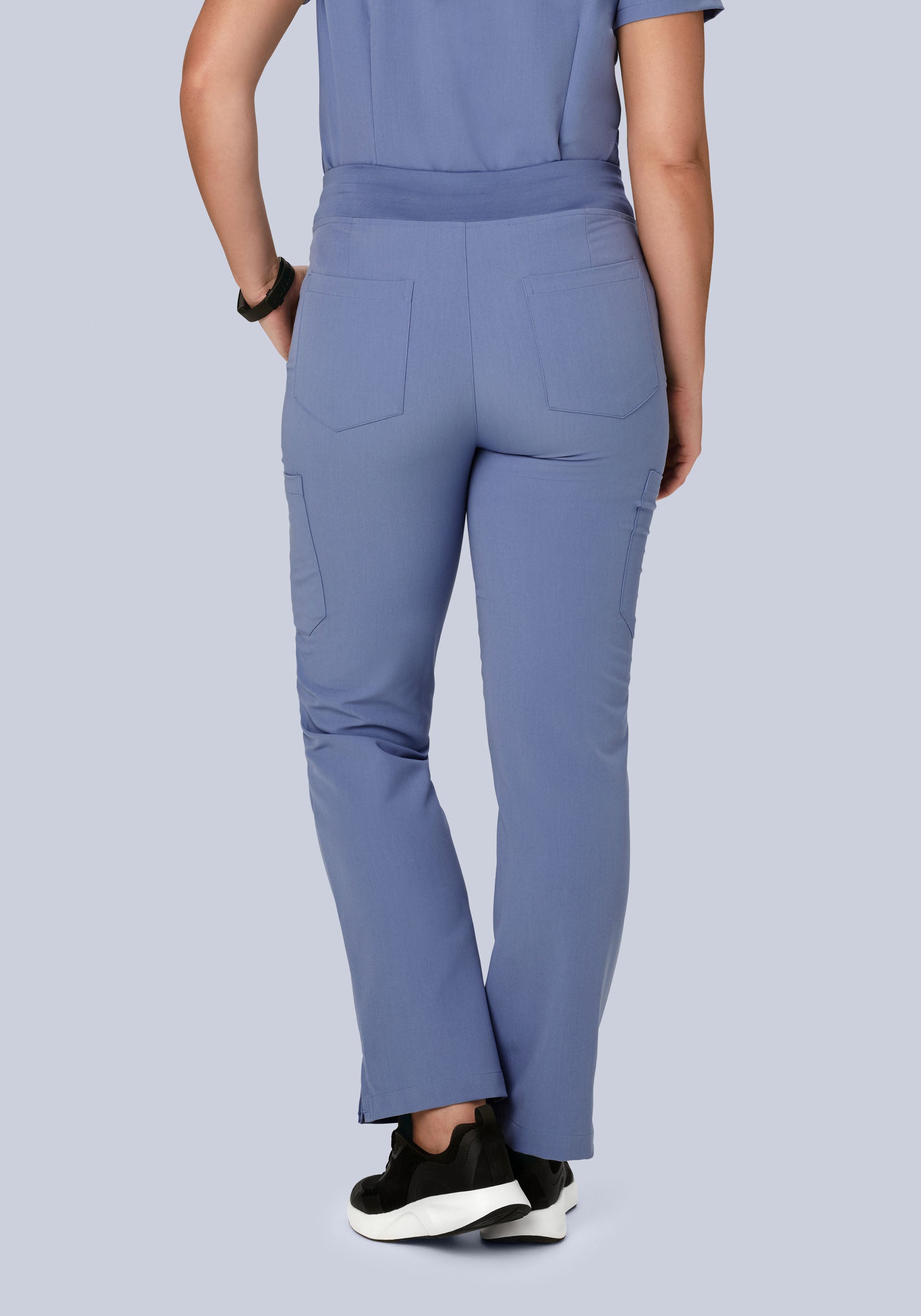 9 Pocket Cargo Pants Periwinkle