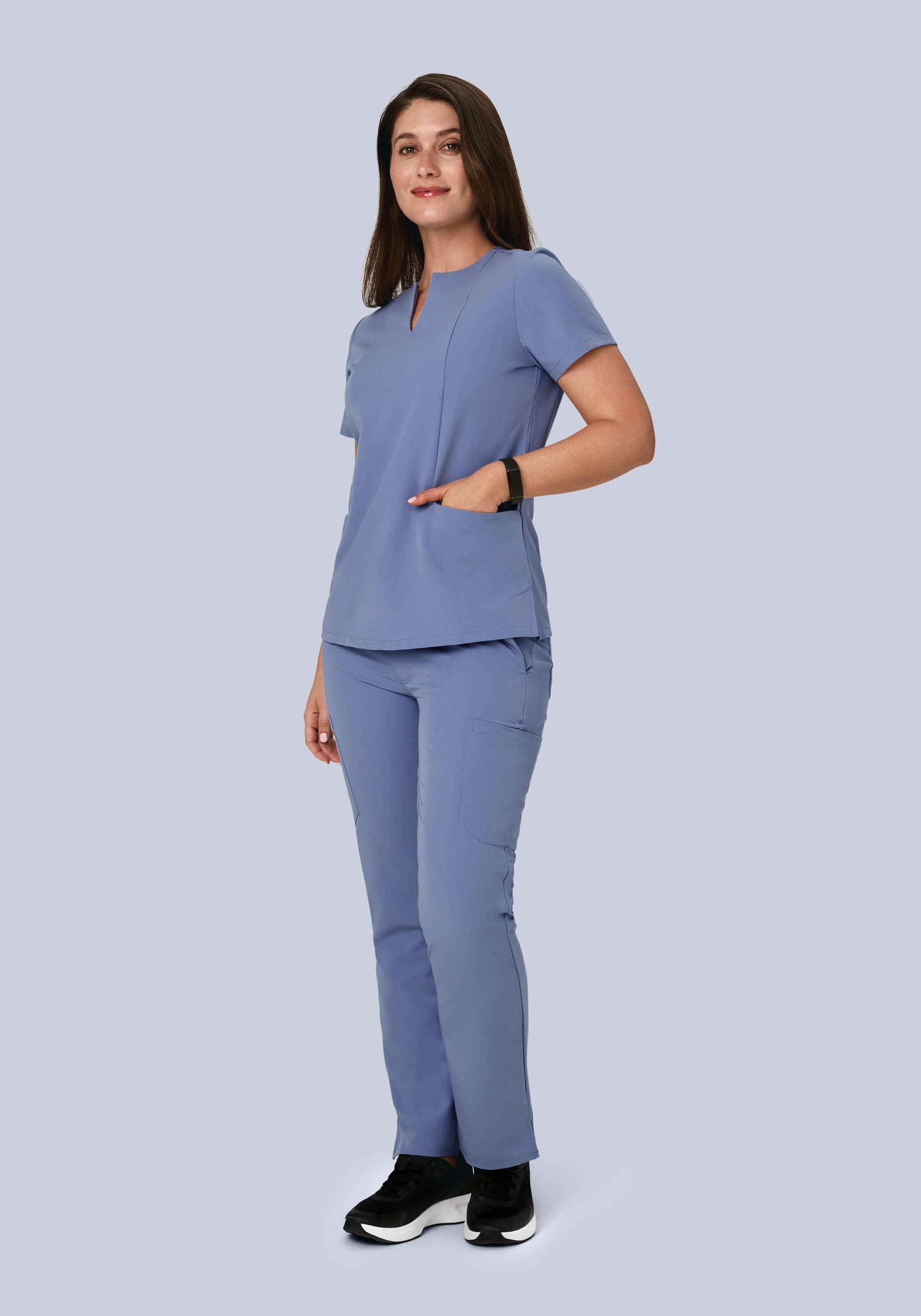 9 Pocket Cargo Pants Periwinkle