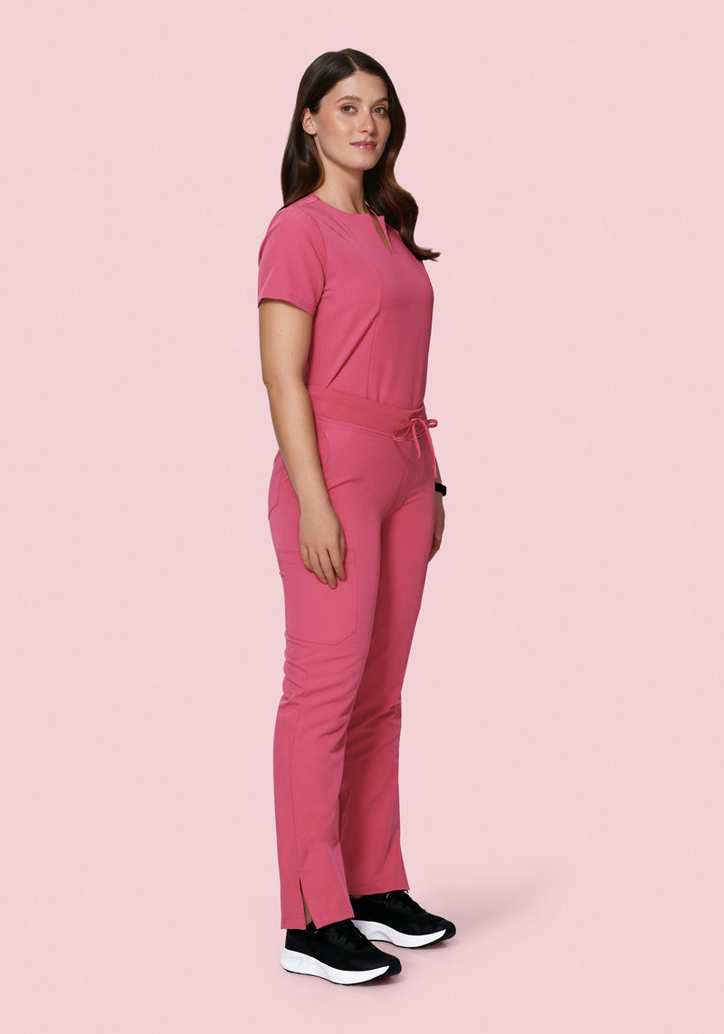 9 Pocket Cargo Pants Jaipur Pink